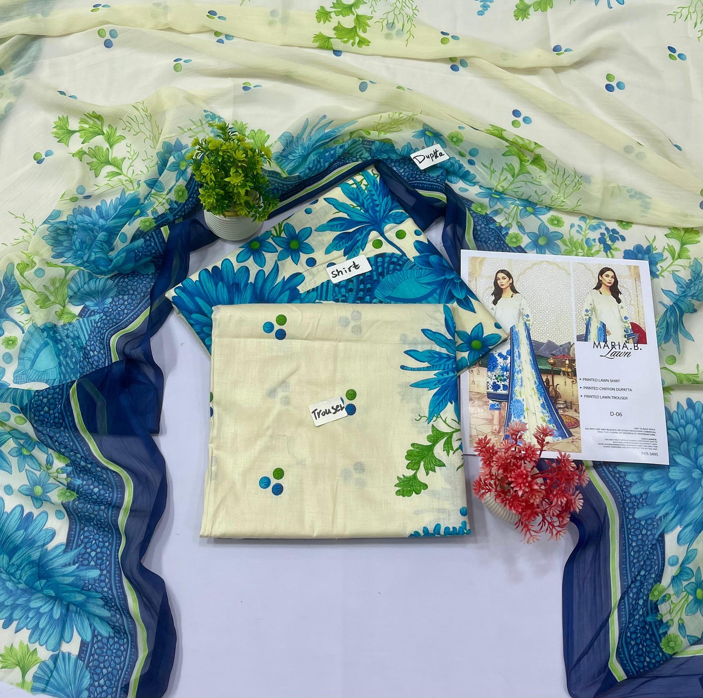 MARIA.B. 3PC LAWN 10 Suits