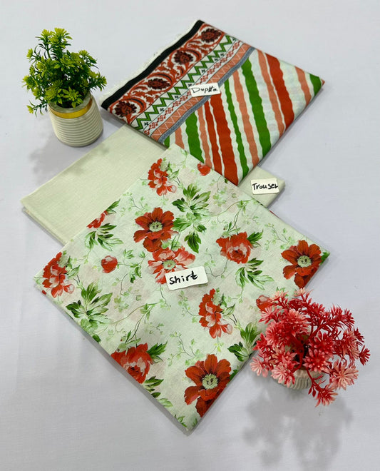 Sefiaura Original Brand 3 Pc Lawn 4 Suits