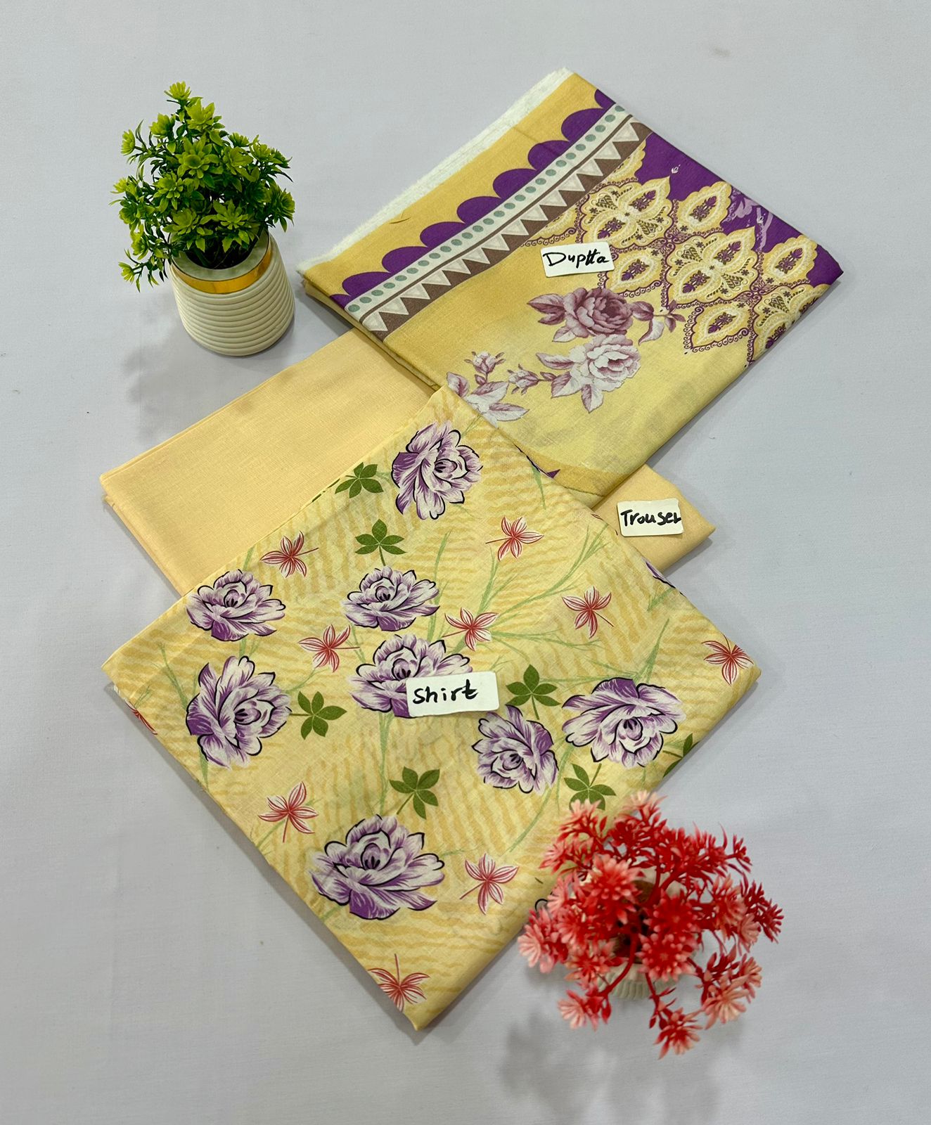 Sefiaura Original Brand 3 Pc Lawn 4 Suits