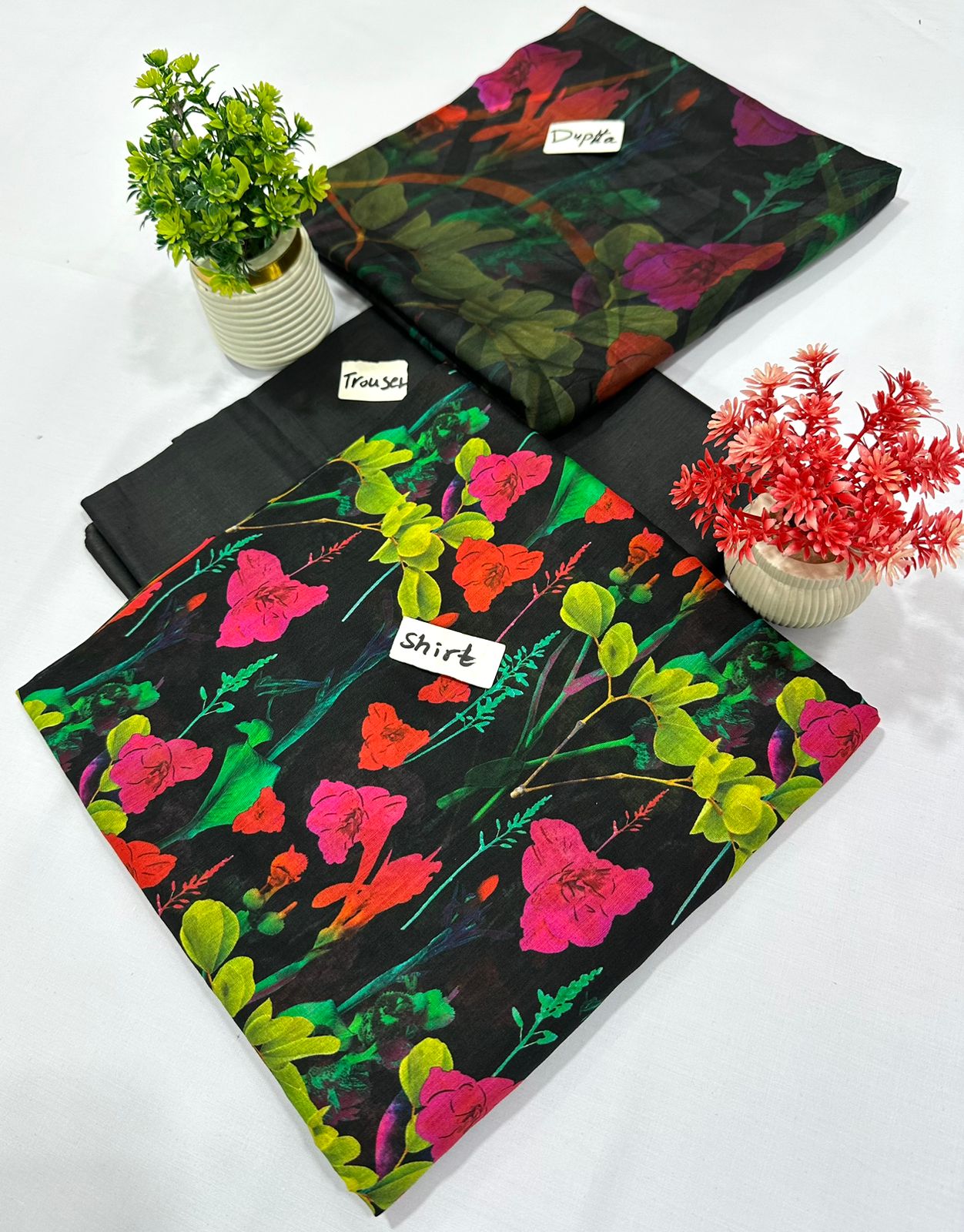 ORIGINAL BRAND ALKARAM 3 PC DIGITAL PRINT LAWN 10 SUITS A