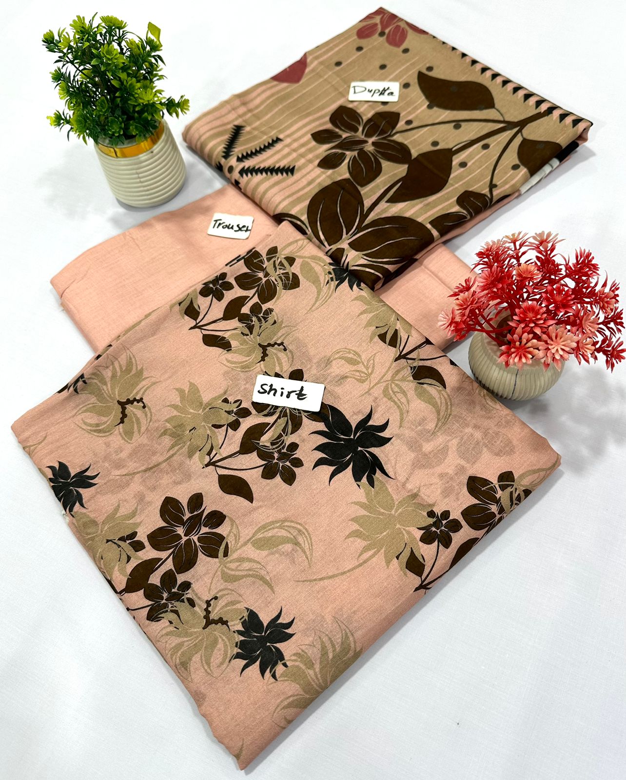 ORIGINAL BRAND ALKARAM 3 PC DIGITAL PRINT LAWN 10 SUITS A