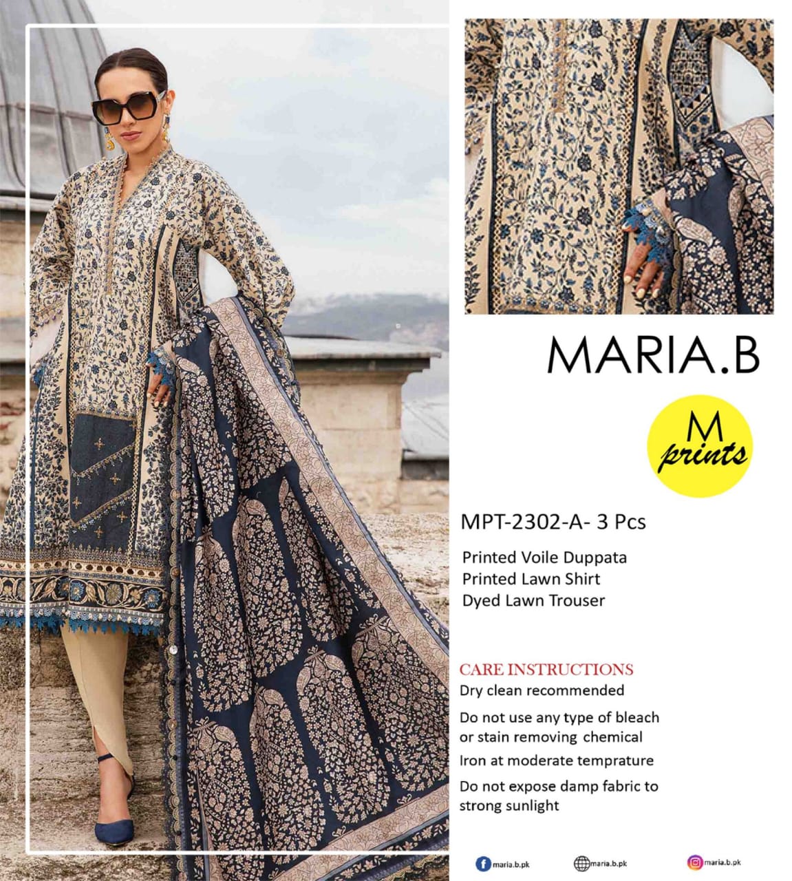 Maria.B 3PC Lawn 9 Suits