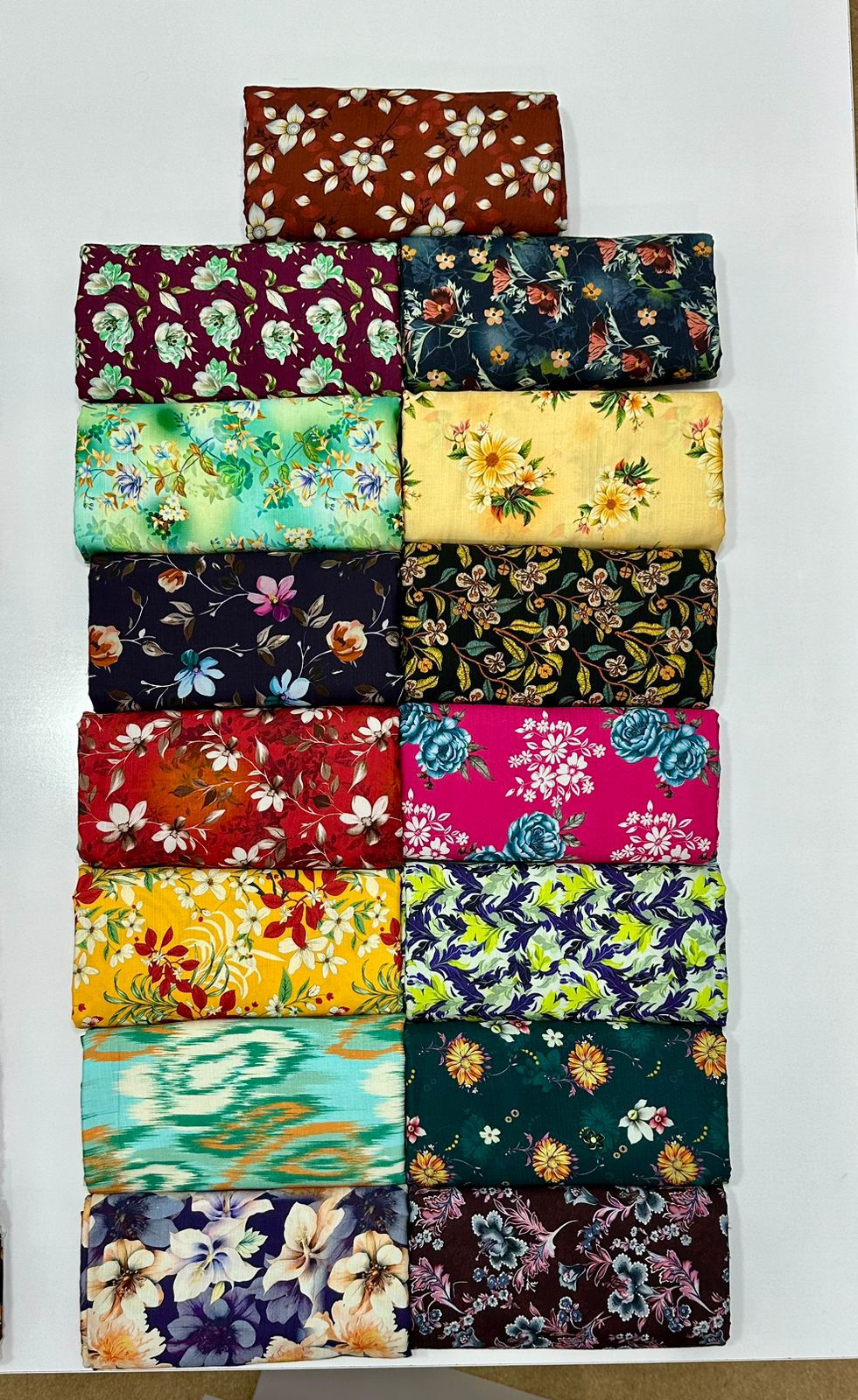 Kayseria 2Pc All Over Bana Dora Print Linen 4 Suits