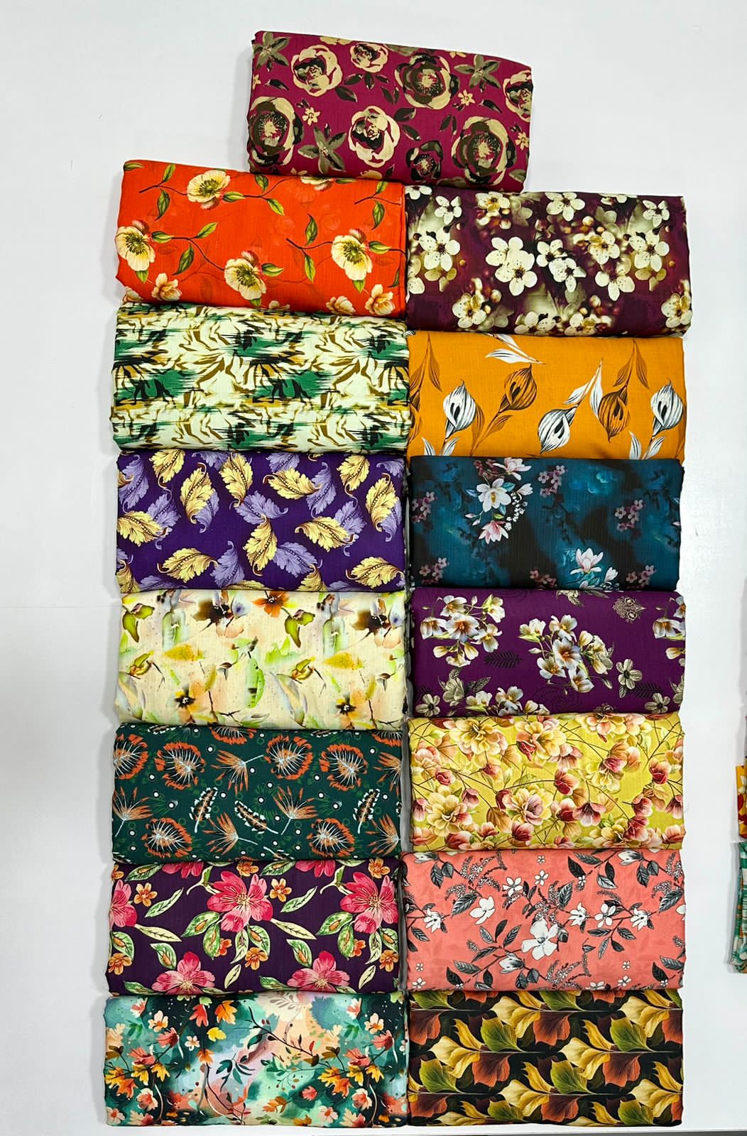 Kayseria 2Pc All Over Bana Dora Print Linen 15 Suits A