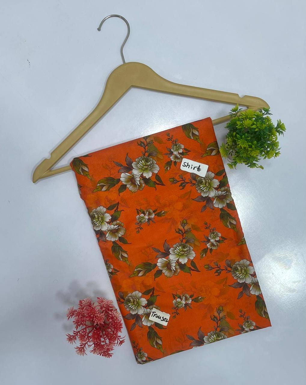 Heer Collection 2 pc Digital Printed Linen 10 Suits B