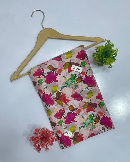 Heer Collection 2 pc Digital Printed Linen 5 Suits