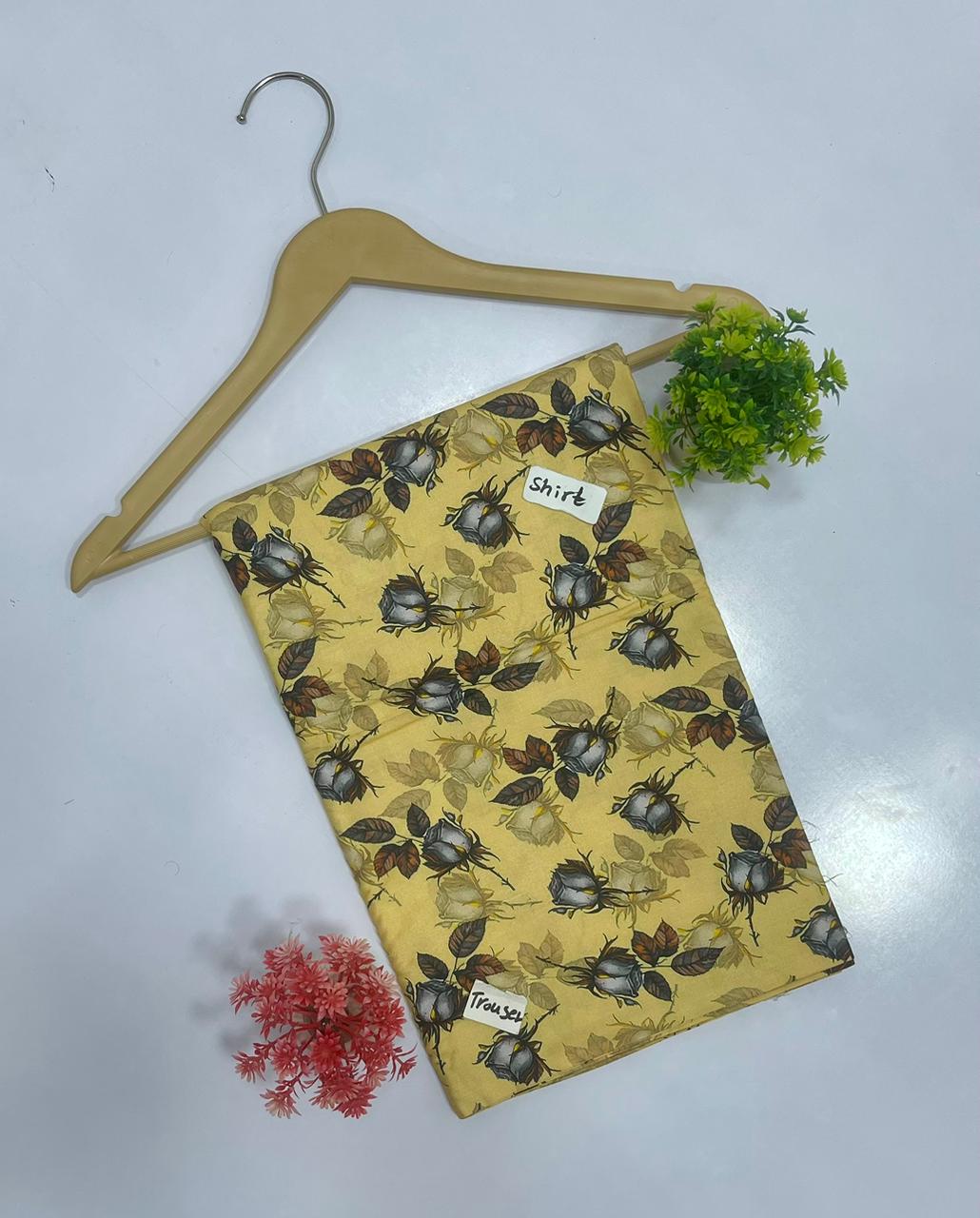 Heer Collection 2 pc Digital Printed Linen 10 Suits A