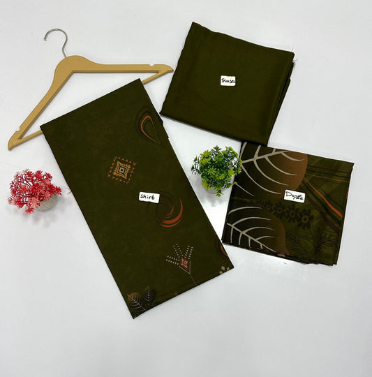 Original Brand Crown Peach Wool 3 Pc  10 Suits