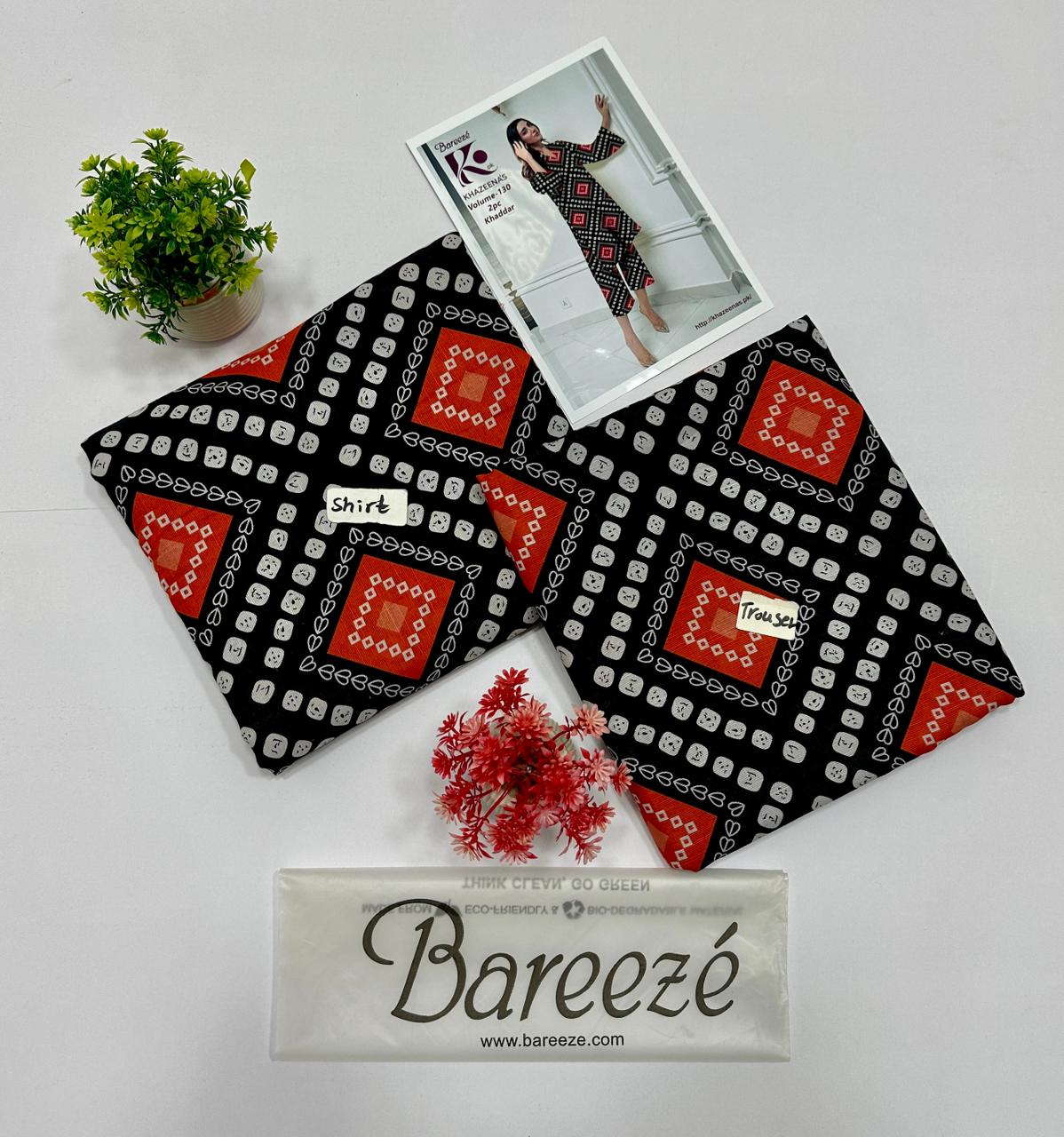 Bareeze Khadder 2 Pc Digital Printed All Over 20 Suits