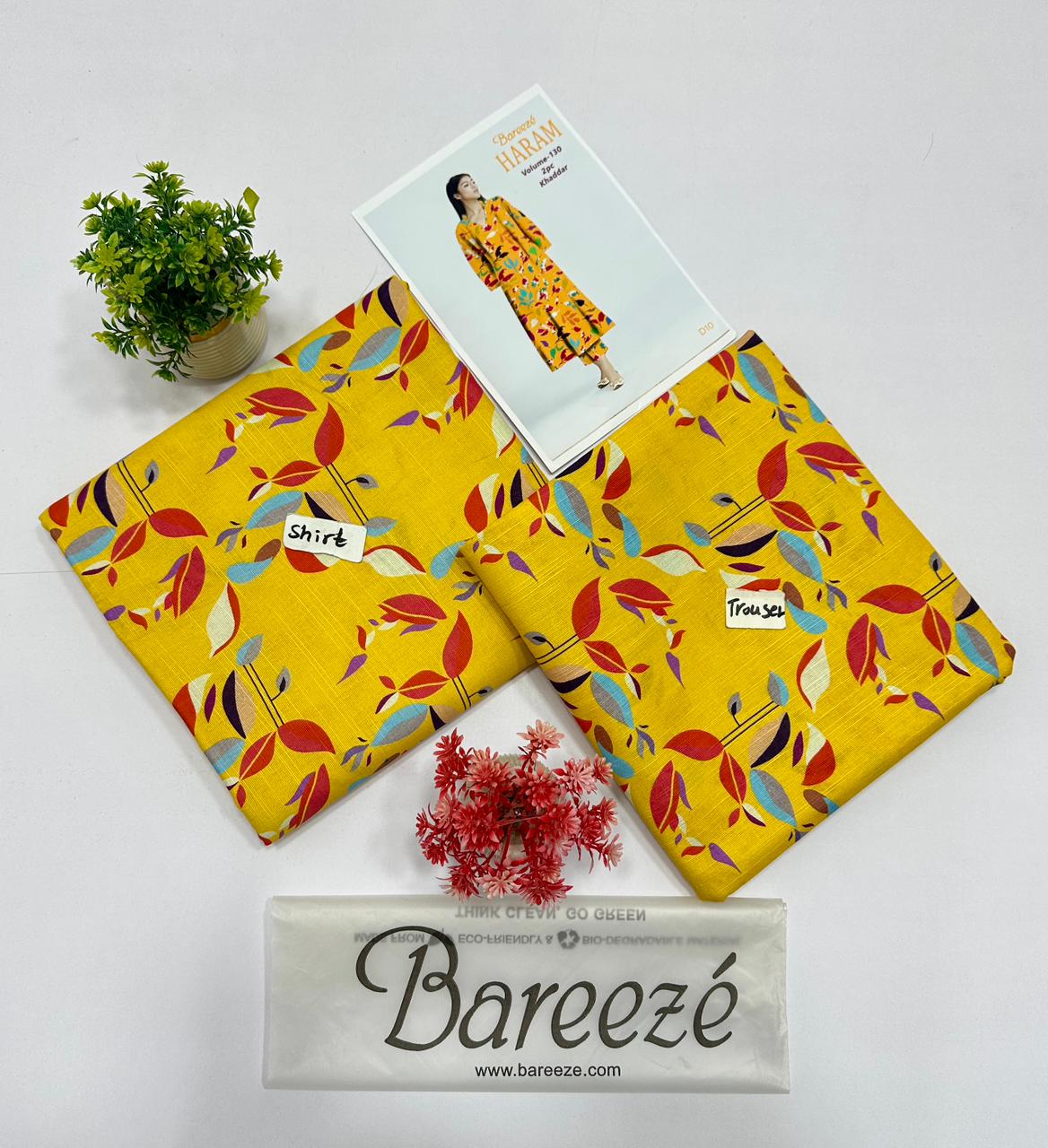 Bareeze Khadder 2 Pc Digital Printed All Over 20 Suits