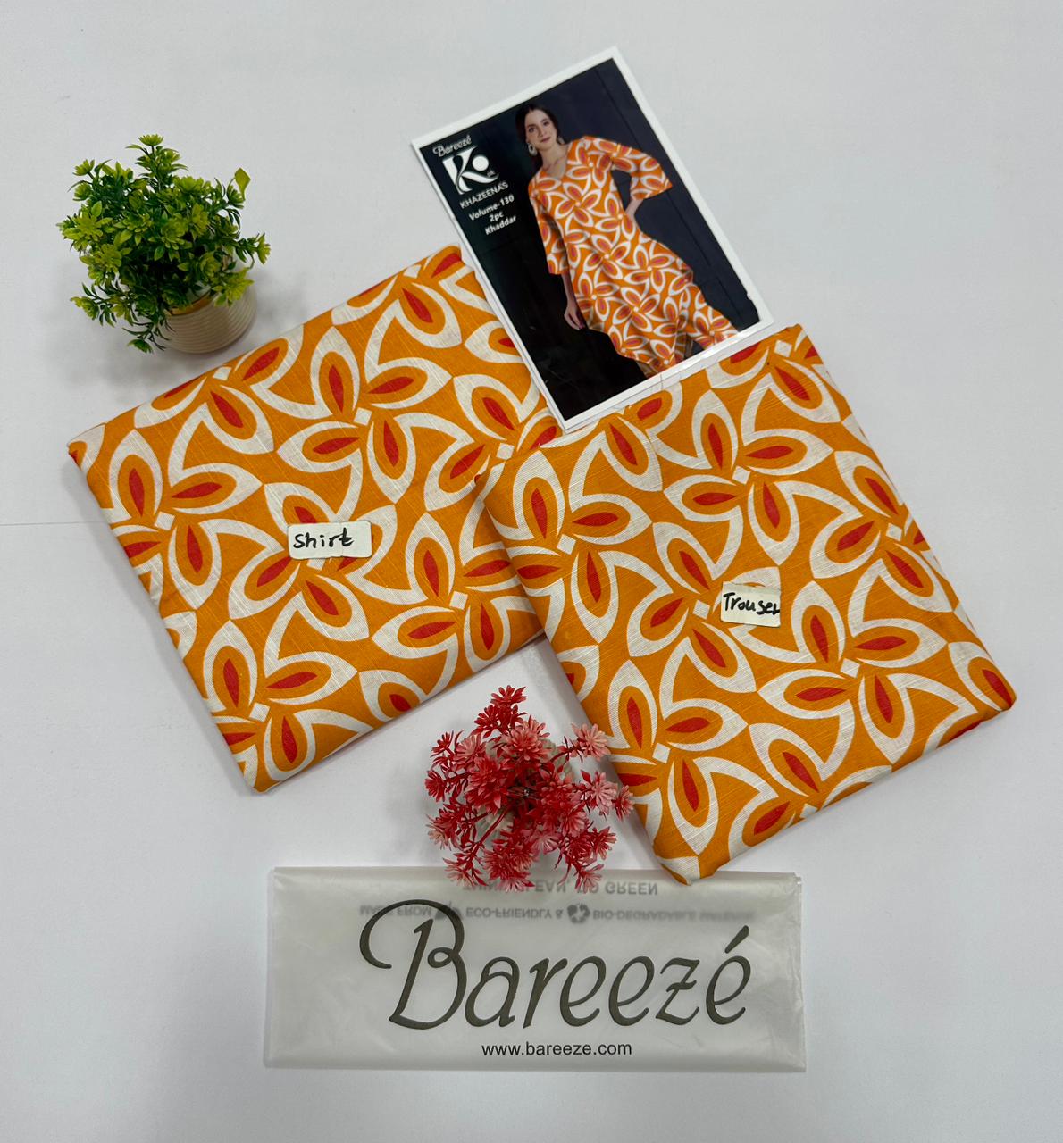 Bareeze Khadder 2 Pc Digital Printed All Over 20 Suits