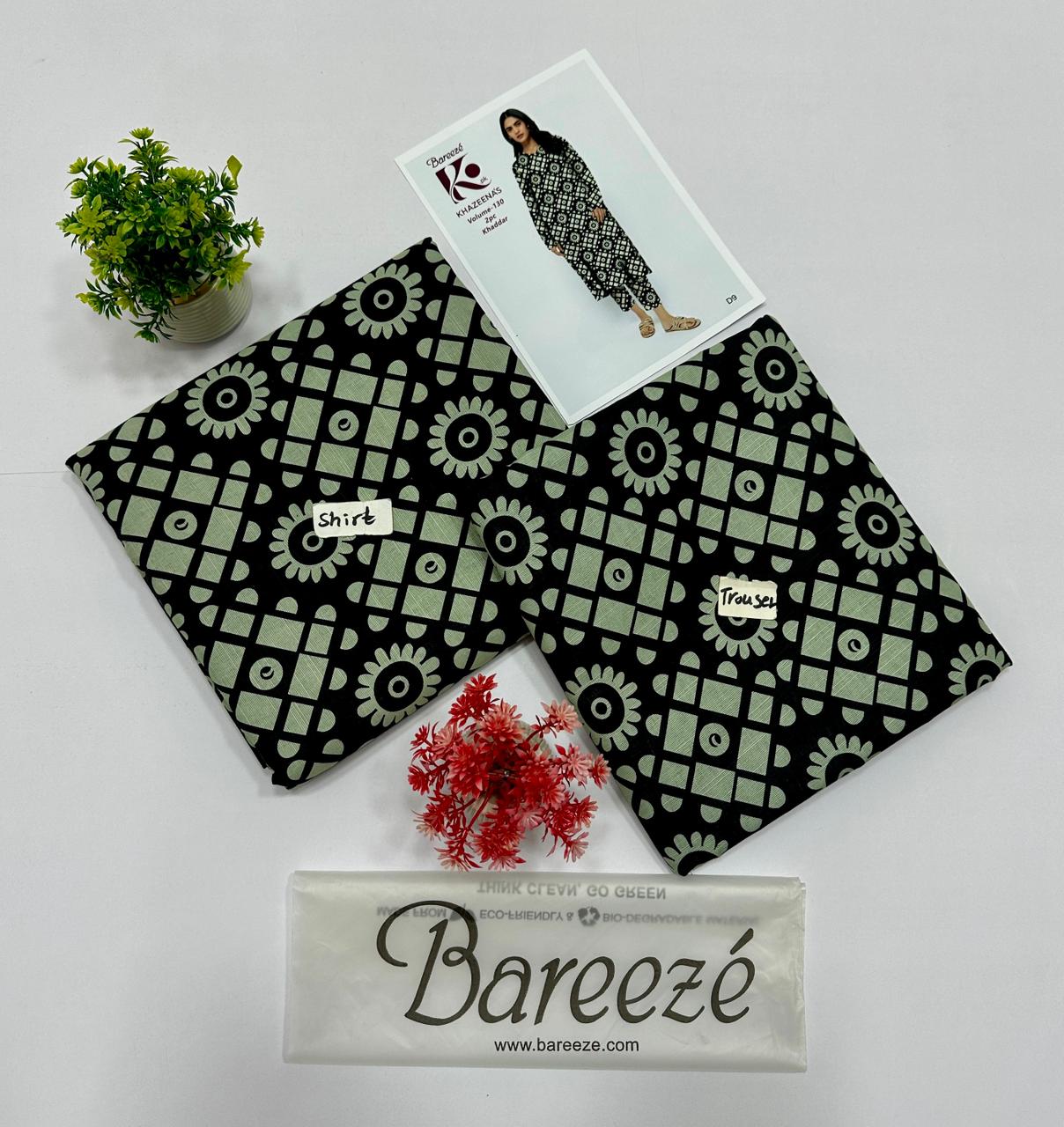 Bareeze Khadder 2 Pc Digital Printed All Over 20 Suits