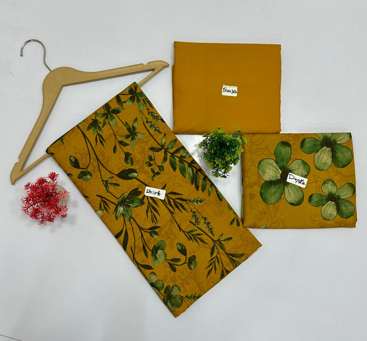 Original Brand Bana Dora Crown 3 Pc Peach Wool (10 Suits)