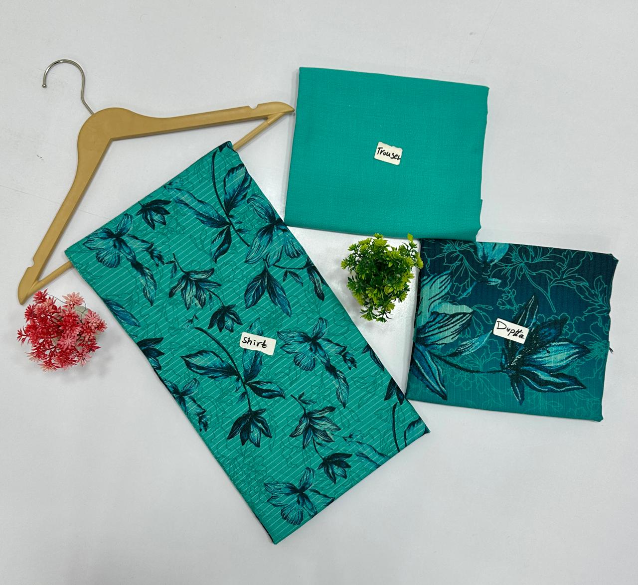 Original Brand Bana Dora Crown 3 Pc Peach Wool (10 Suits)