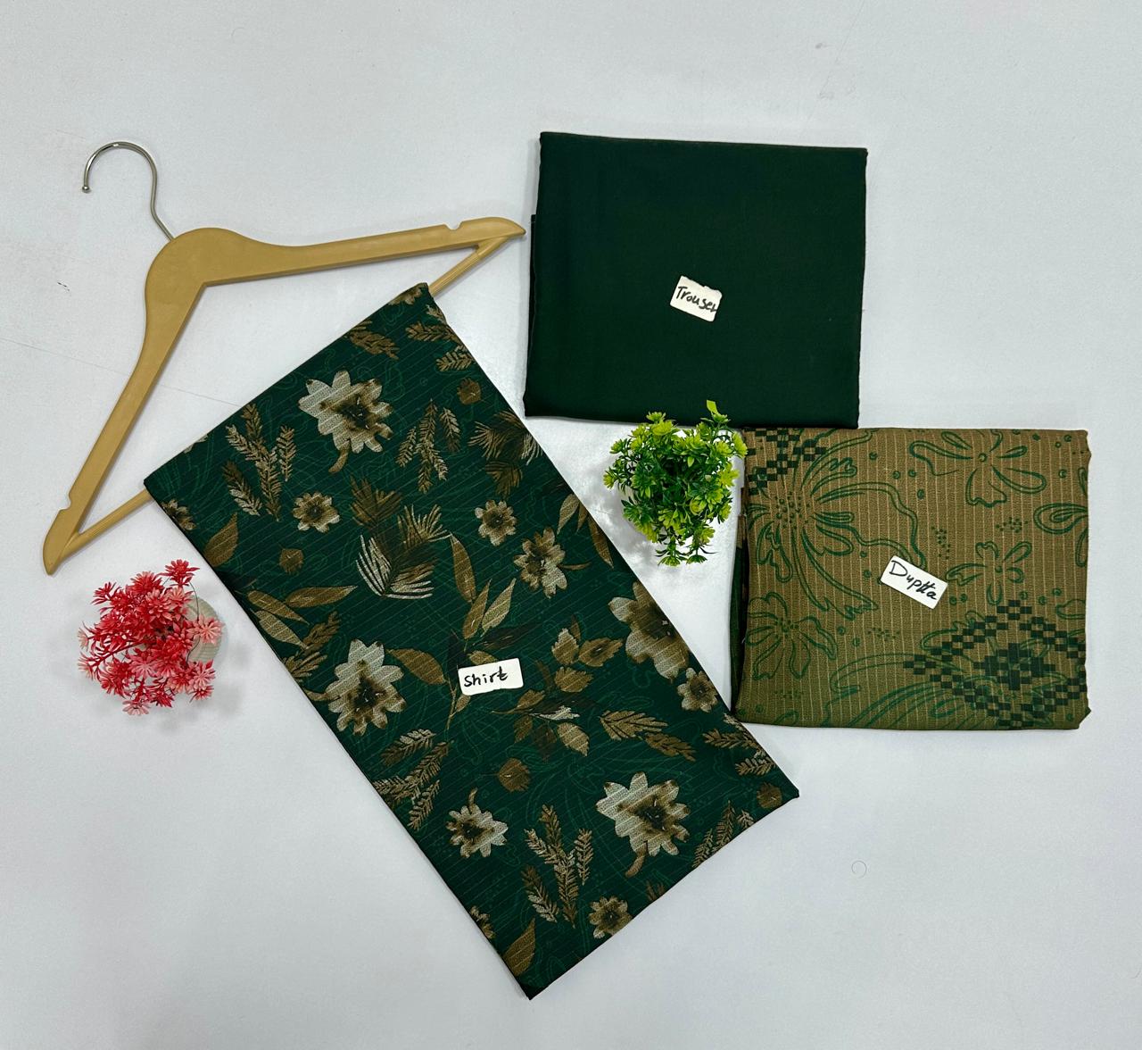 Original Brand Bana Dora Crown 3 Pc Peach Wool (10 Suits)