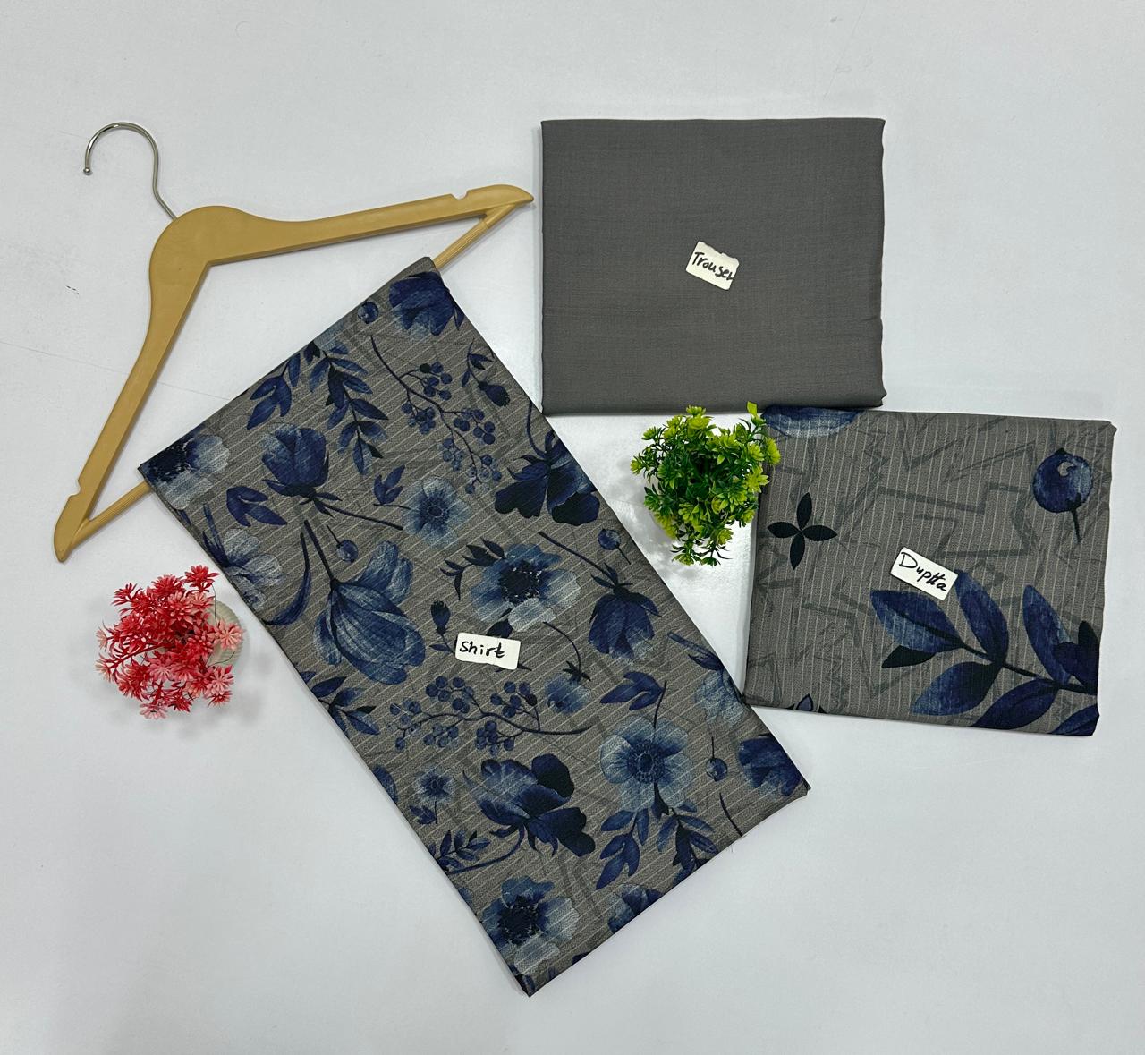 Original Brand Bana Dora Crown 3 Pc Peach Wool (10 Suits)