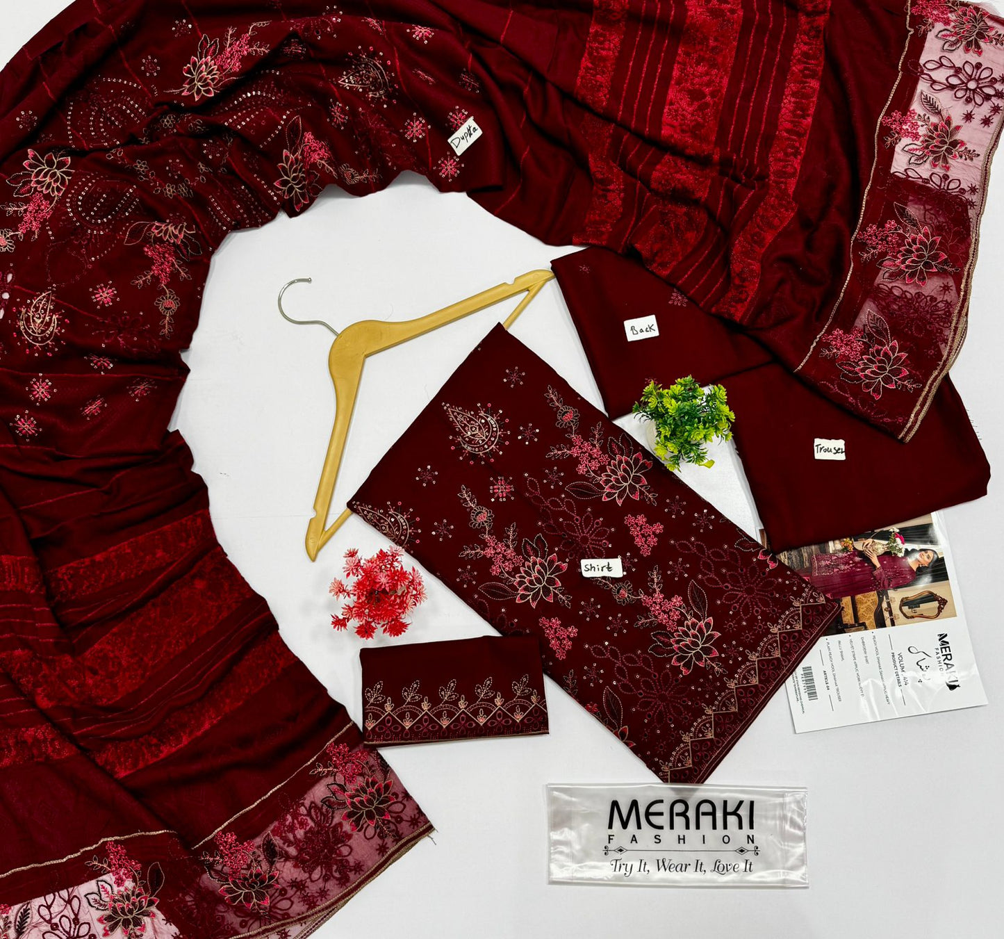 Meraki Fashion Vol 414 Peach Dhanak (8 Suits)