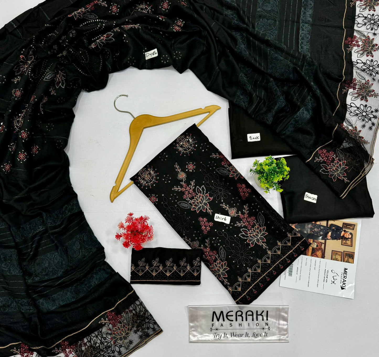 Meraki Fashion Vol 414 Peach Dhanak (8 Suits)