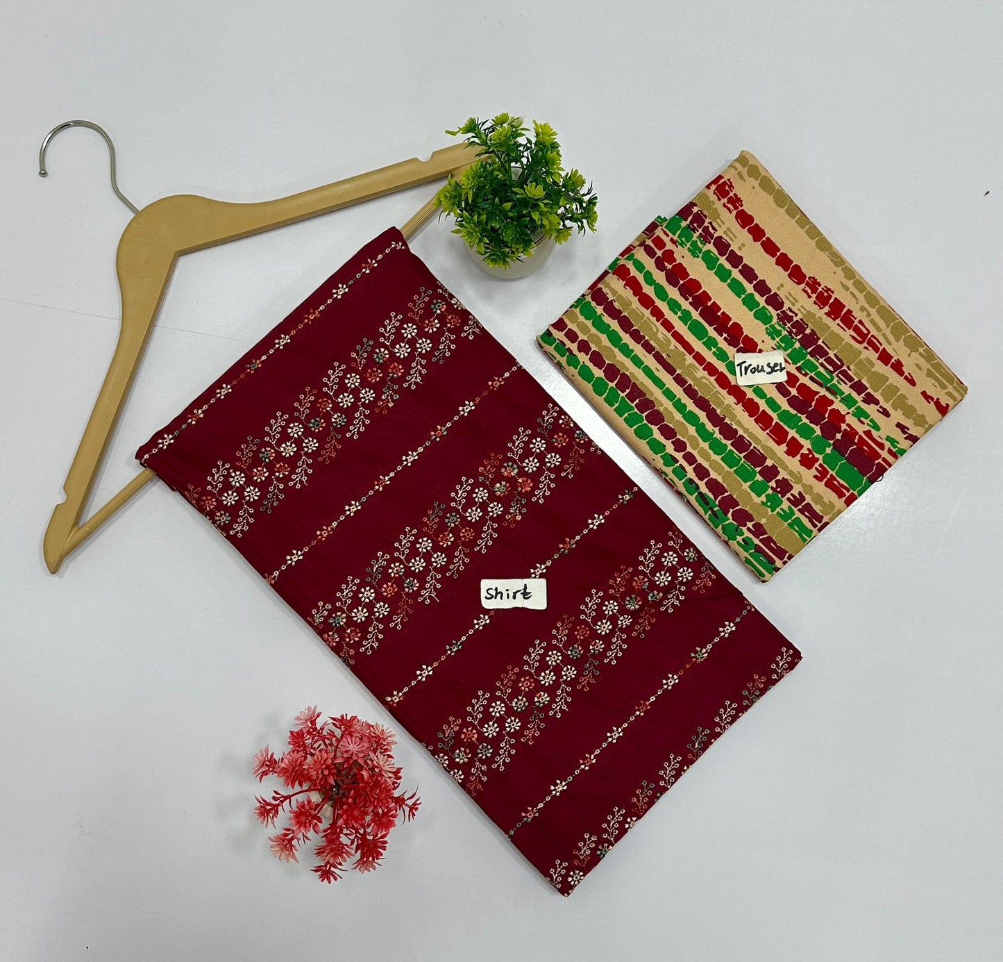 Chikan kari Multi Peace Dhanak (16 Suits)