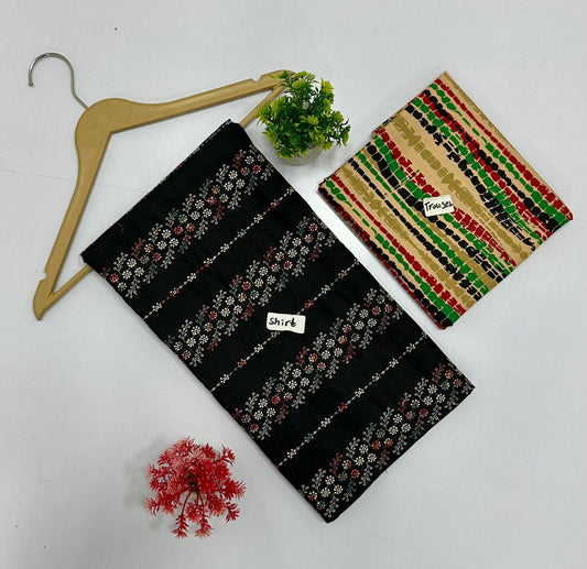 Chikan kari Multi Peace Dhanak (16 Suits)