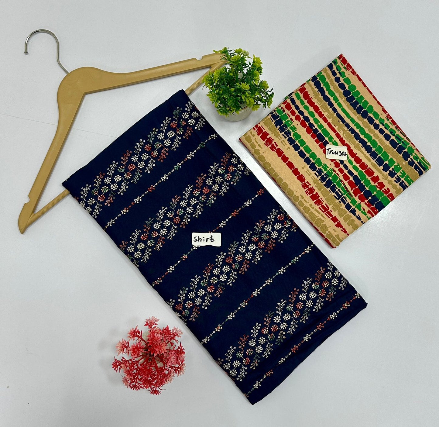 Chikan kari Multi Peace Dhanak (16 Suits)