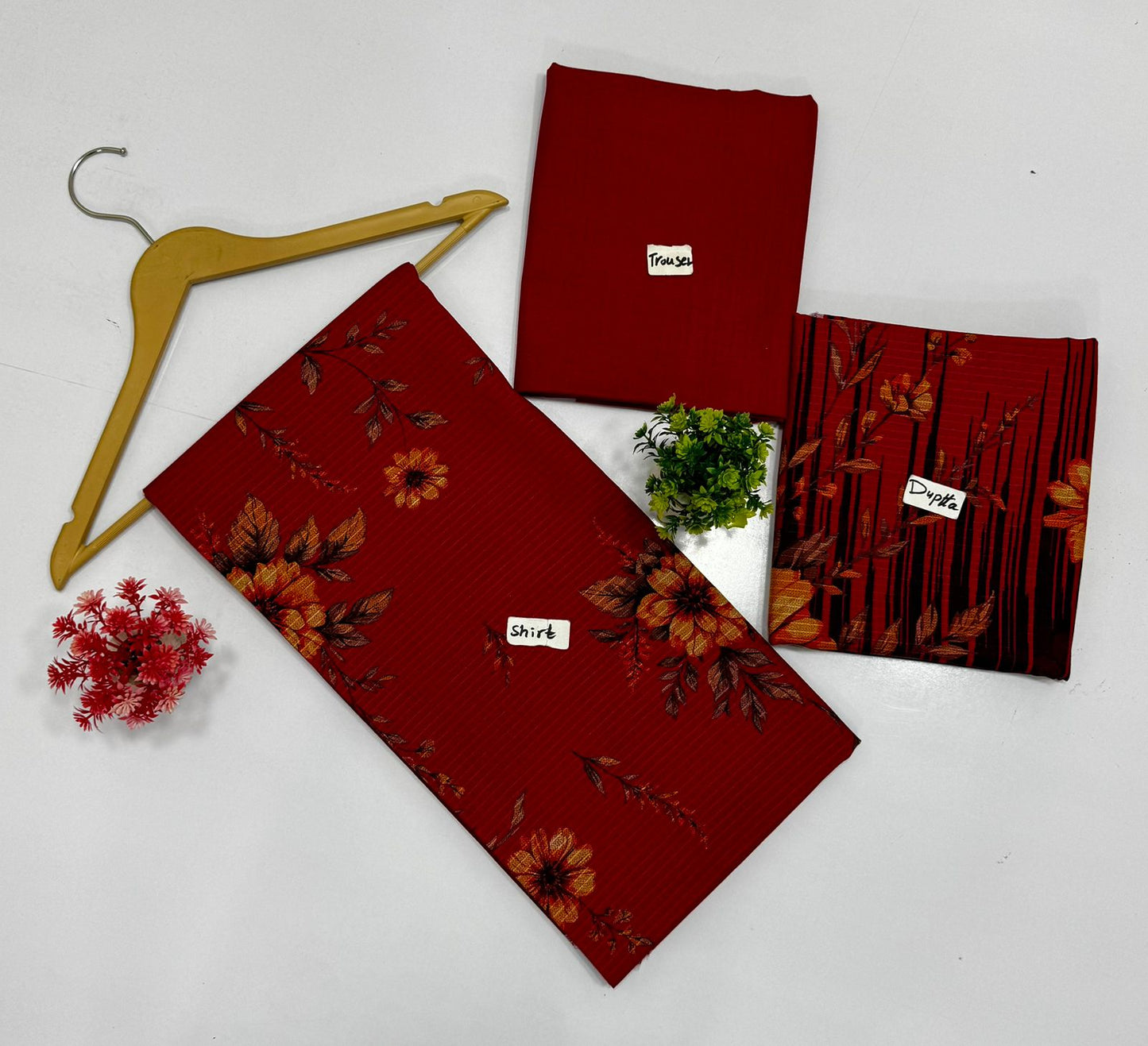 Charcoal Brand 3Pc Bana Dora ( 8 Suits)