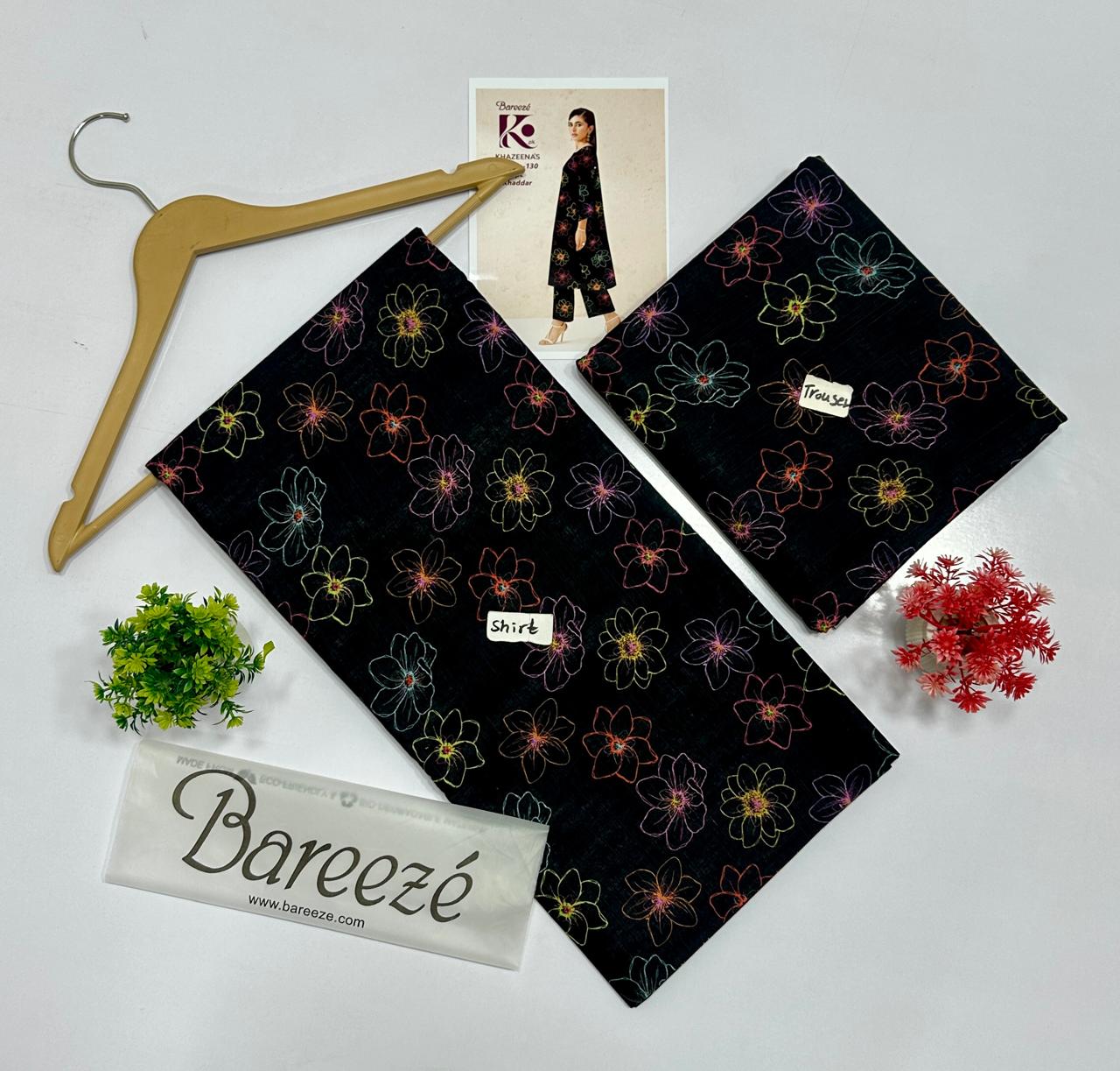 Bareeze Khadder 2 Pc Digital Printed All Over ( 15 Suits)