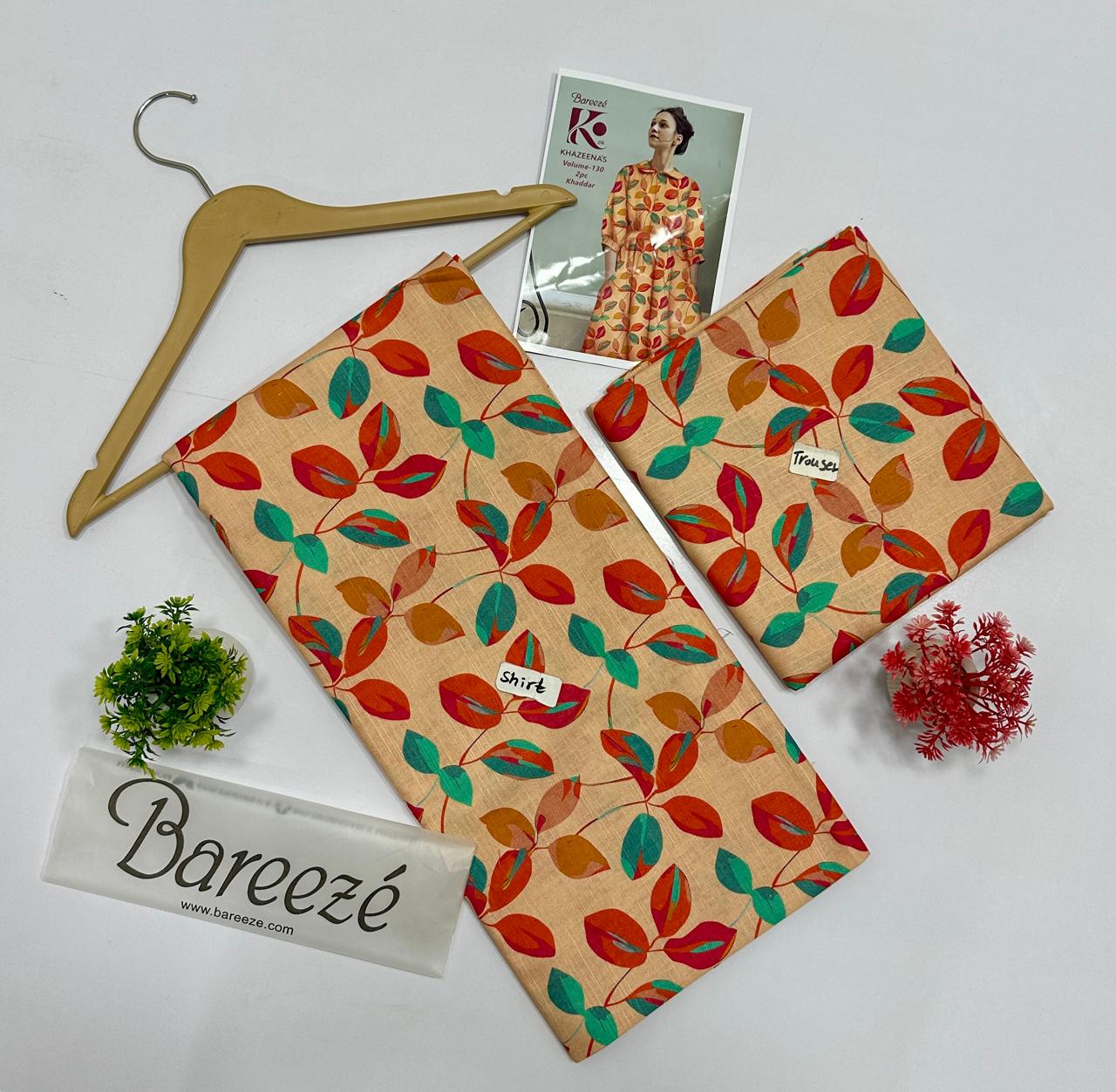 Bareeze Khadder 2 Pc Digital Printed All Over ( 15 Suits)