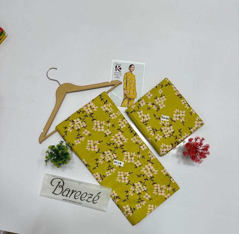 Bareeze Khadder 2 Pc Digital Printed All Over ( 15 Suits)