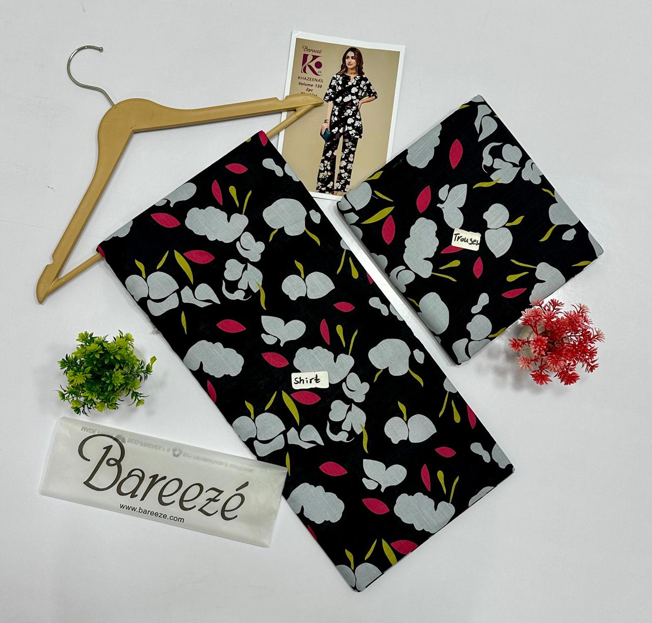 Bareeze Khadder 2 Pc Digital Printed All Over ( 15 Suits)