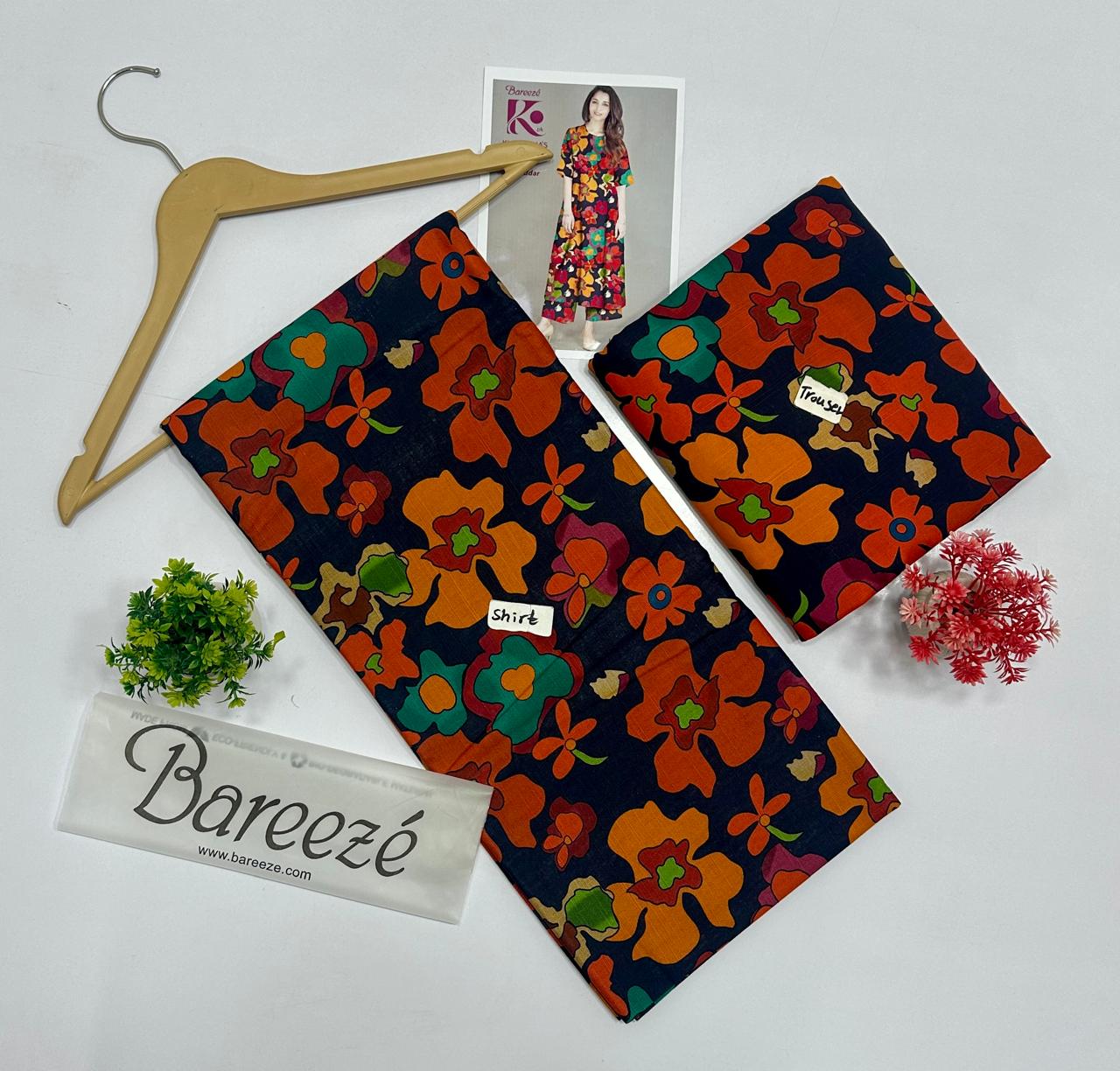 Bareeze Khadder 2 Pc Digital Printed All Over ( 15 Suits)