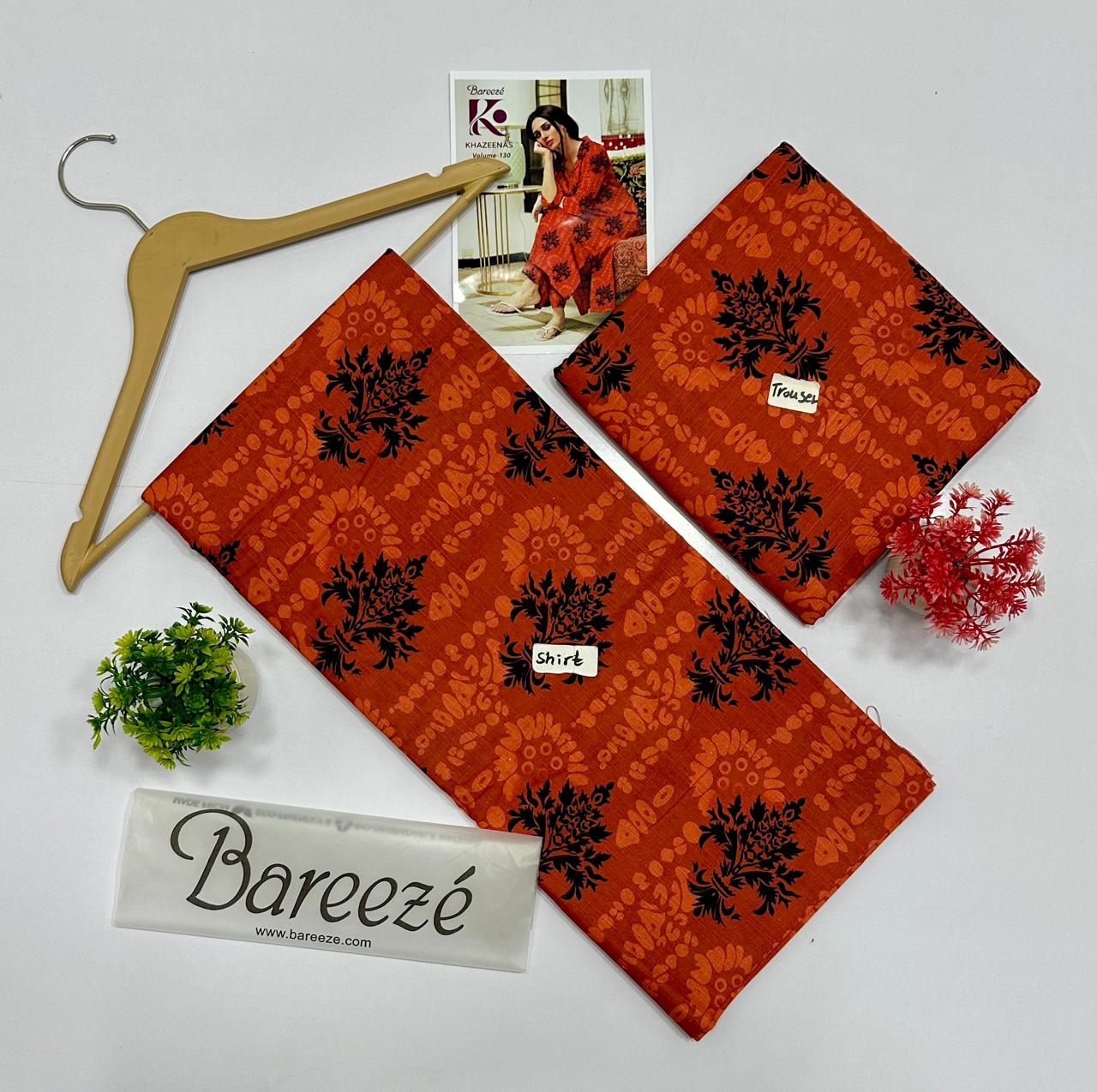 Bareeze Khadder 2 Pc Digital Printed All Over ( 15 Suits)