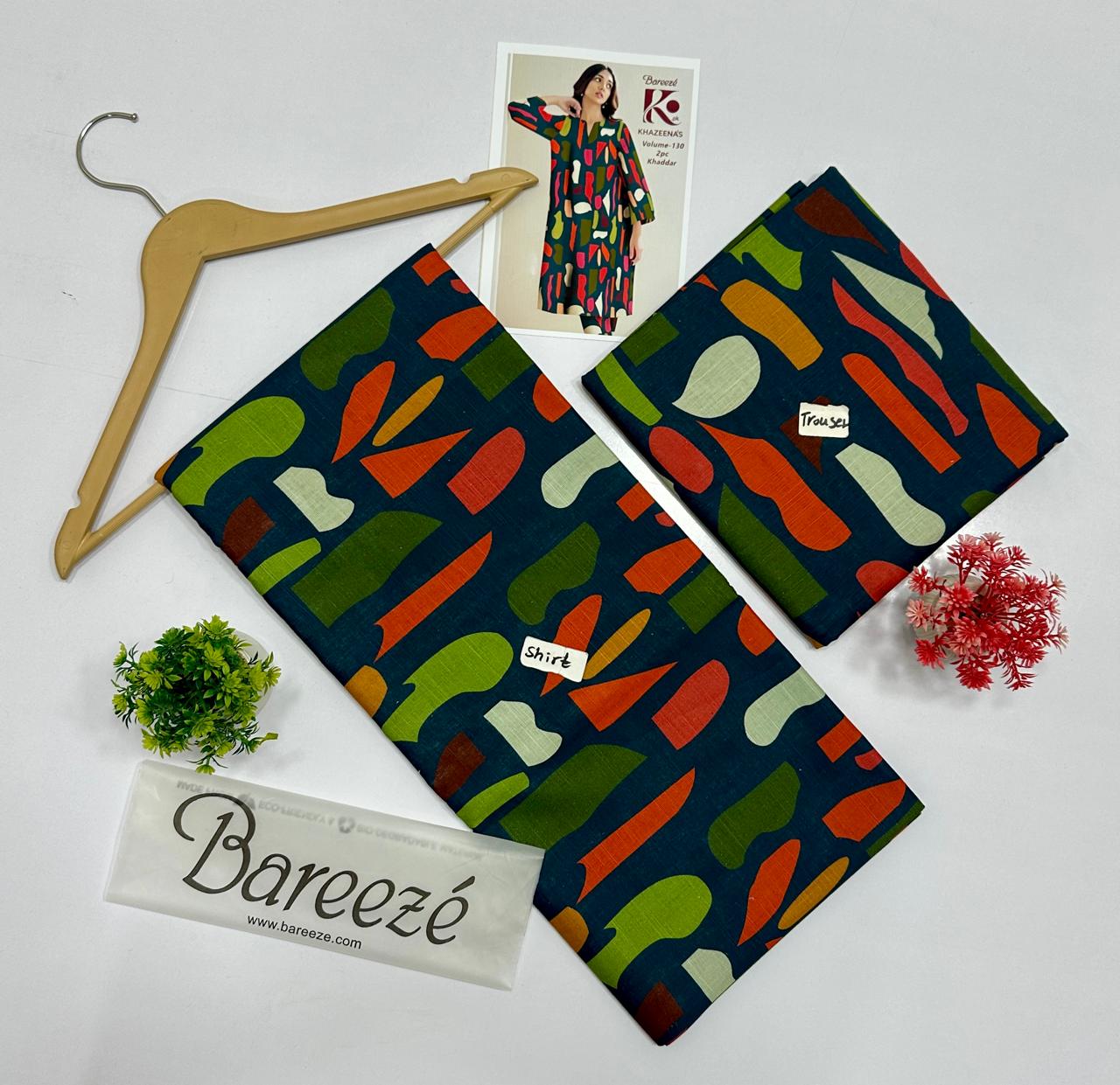 Bareeze Khadder 2 Pc Digital Printed All Over ( 15 Suits)