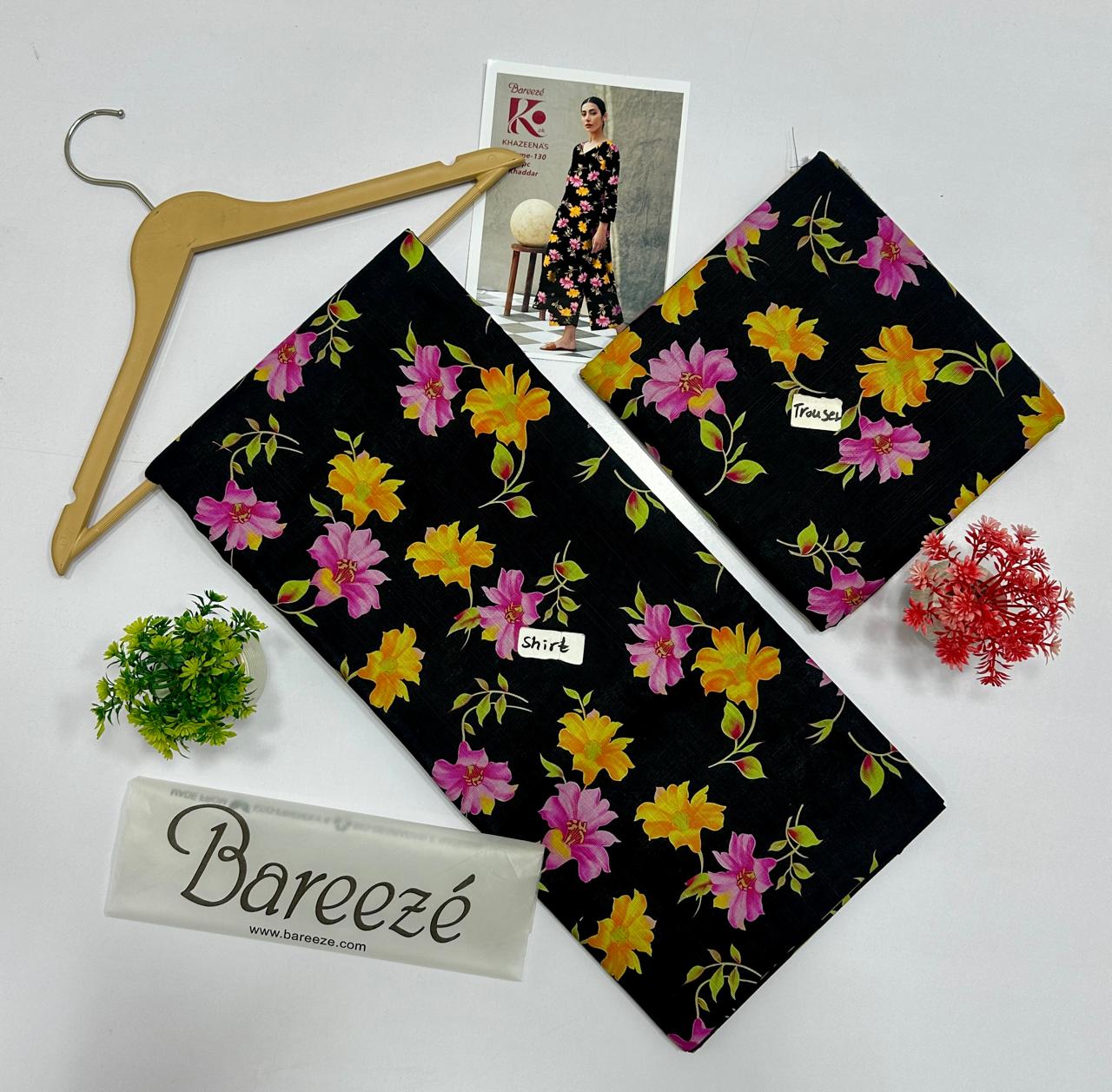 Bareeze Khadder 2 Pc Digital Printed All Over ( 15 Suits)
