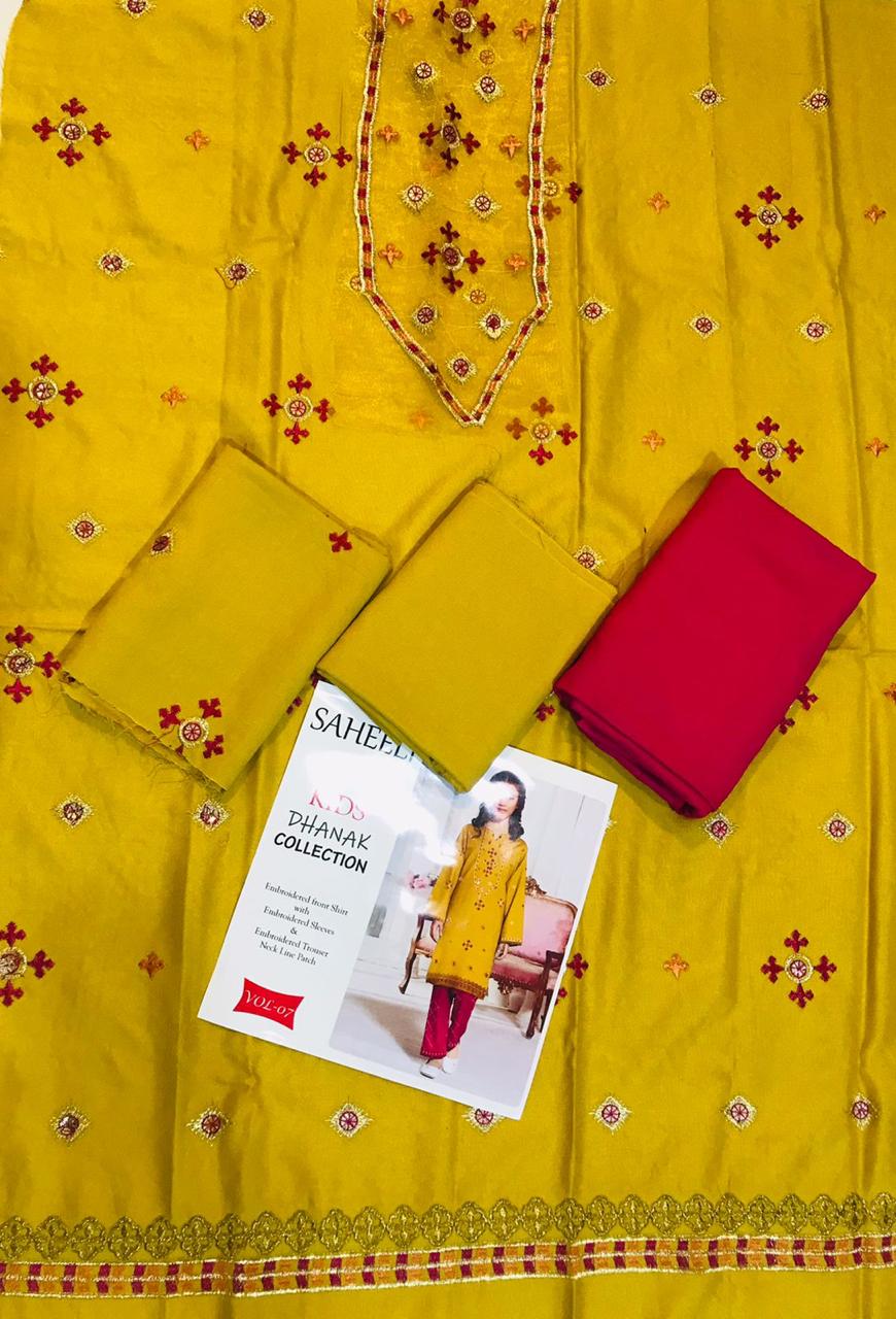 Saheeli Vol 7 Kid Collection Dhanak (10 Suits)