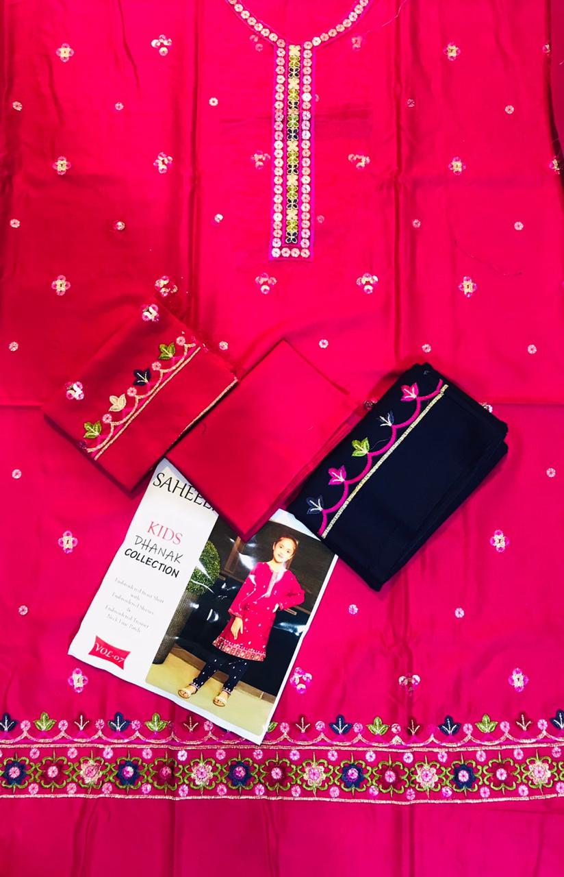 Saheeli Vol 7 Kid Collection Dhanak (10 Suits)