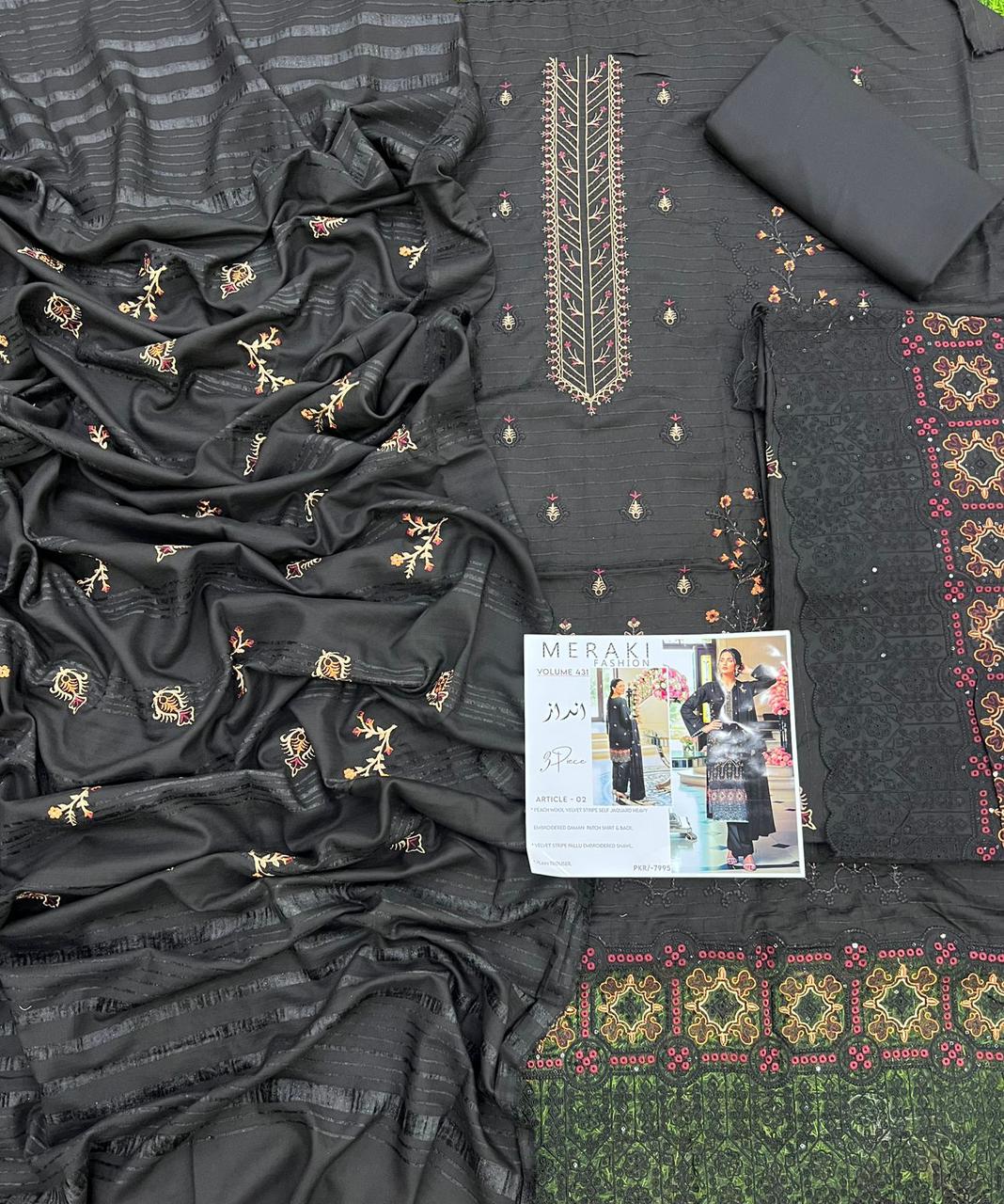 Meraki Fashion Vol 431  (4 Suits)A