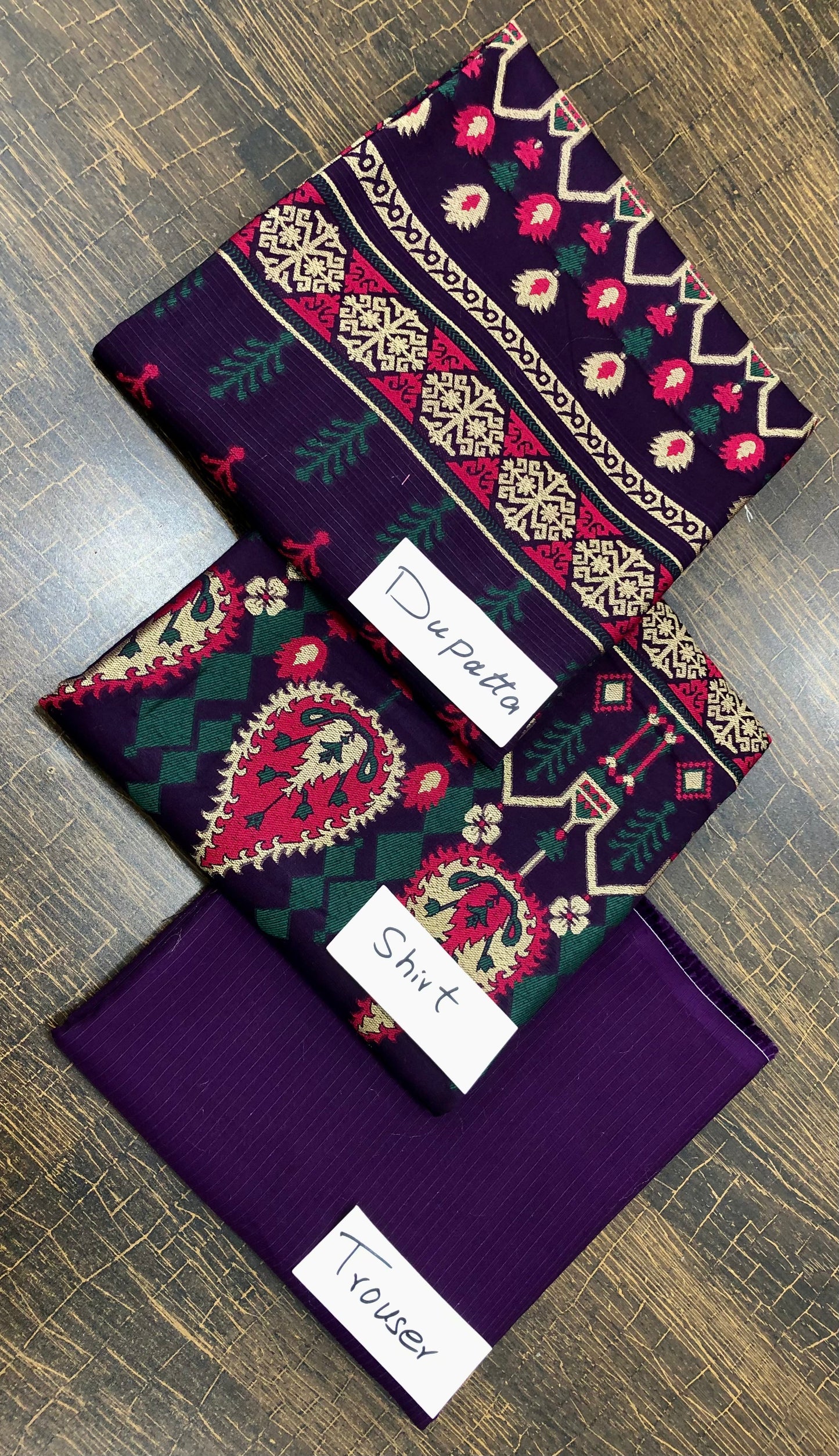 MULTI JACQUARD BAROSHA 4 PIECE SET Market Boy