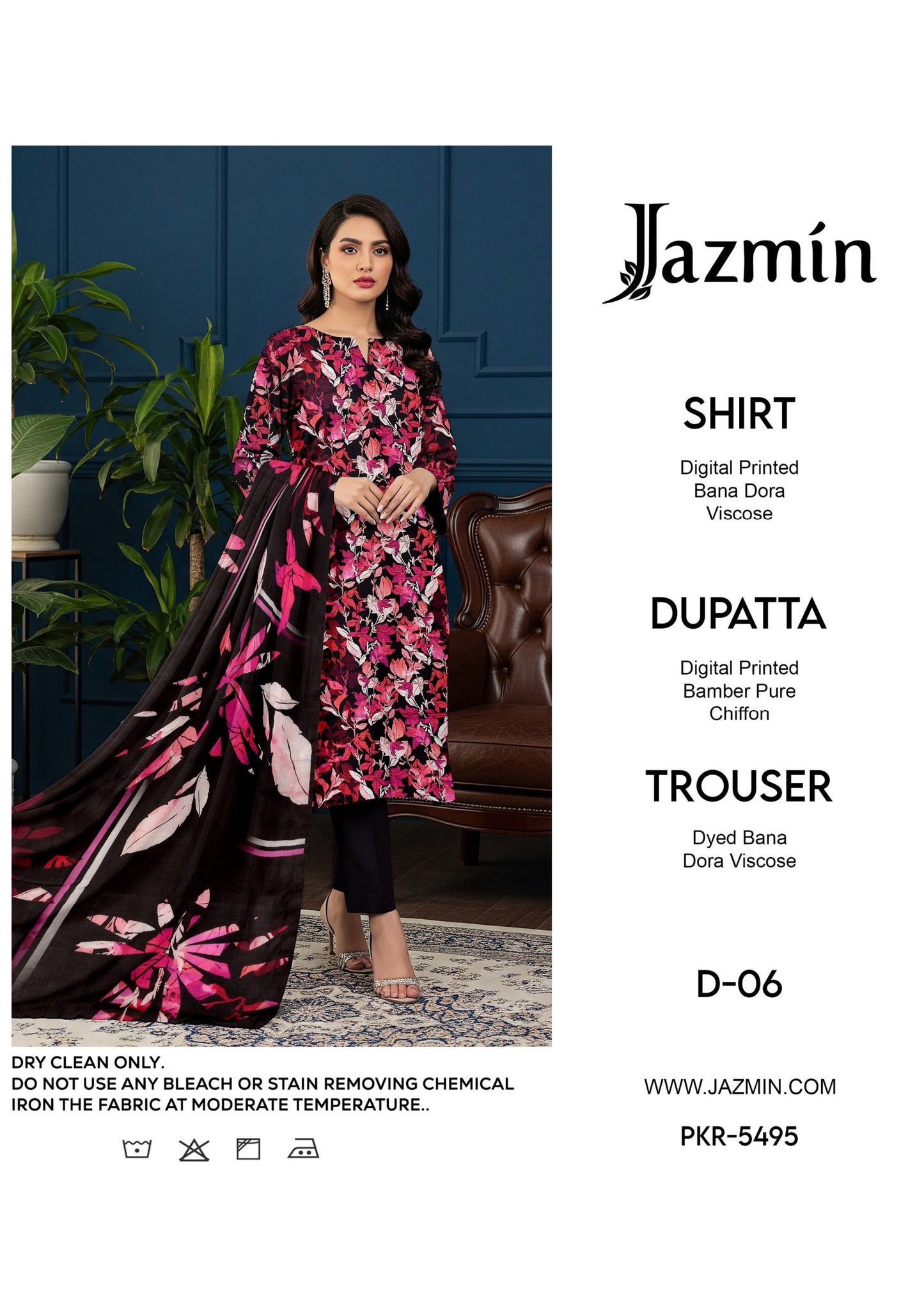 Jazmin Viscose Bana Dora 3 pc 10 suits