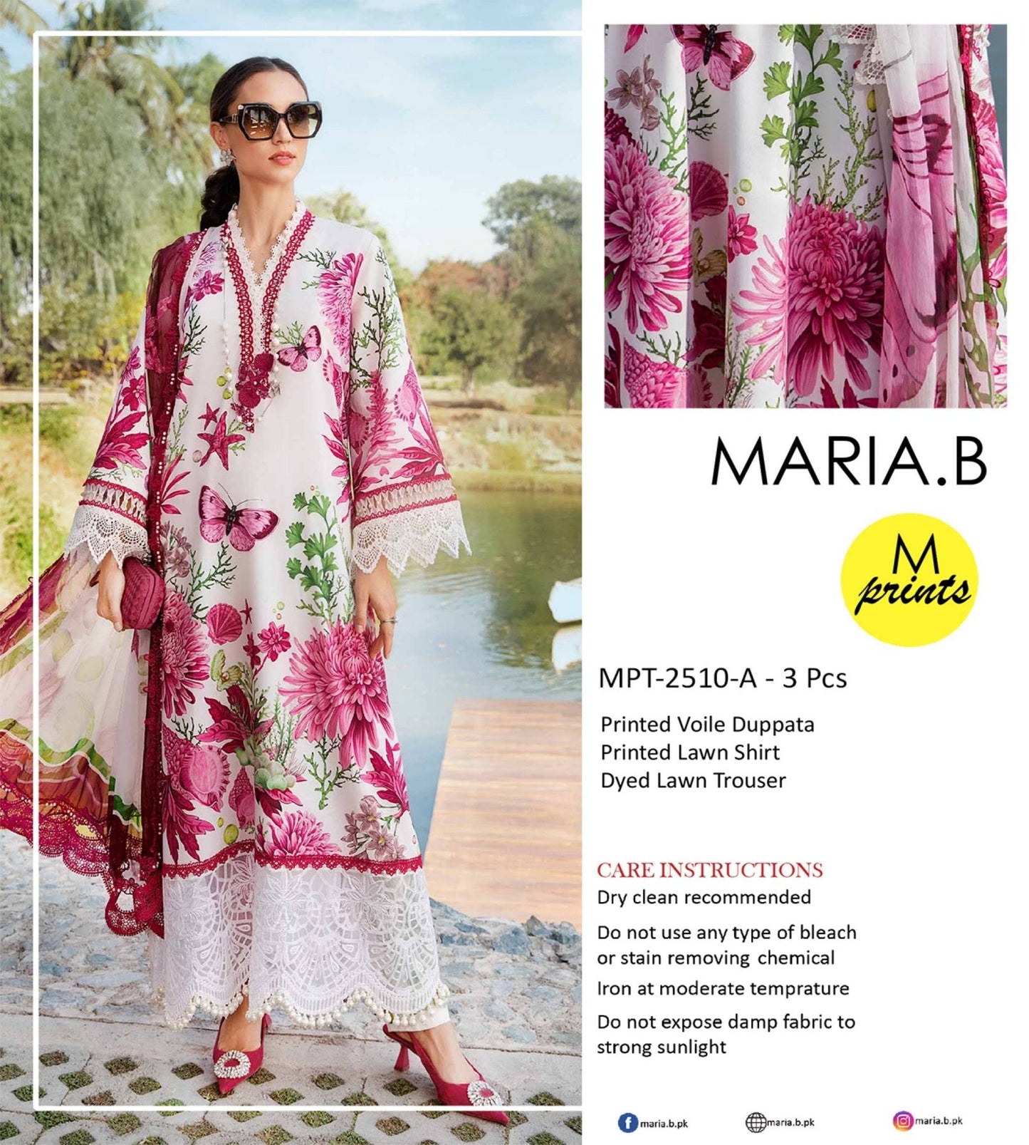 Maria.B 3PC Lawn 5 Suits A