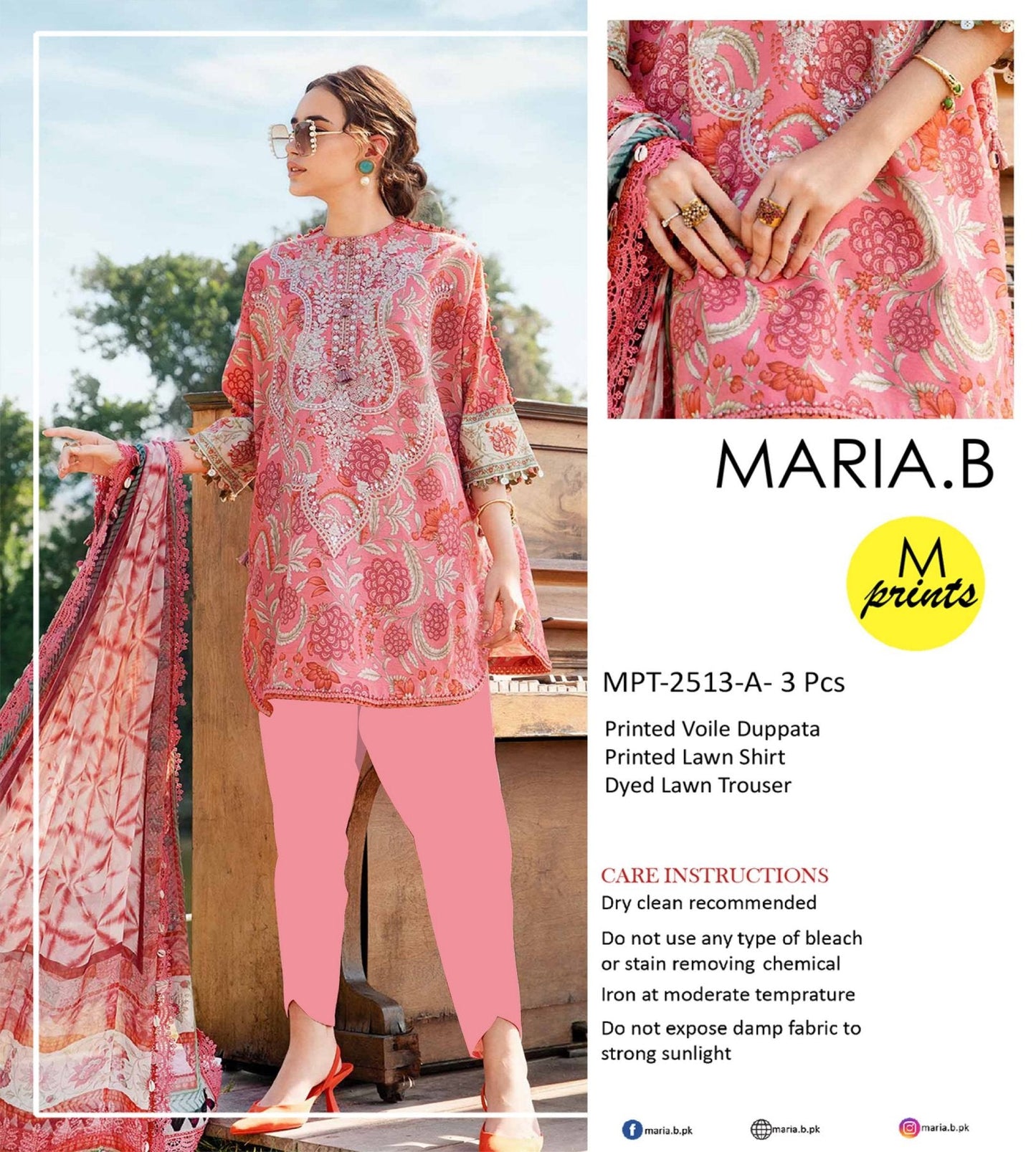 Maria.B 3PC Lawn 9 Suits