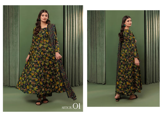 OMANG DIGITAL PRINT 3PC LAWN 5 SUITS