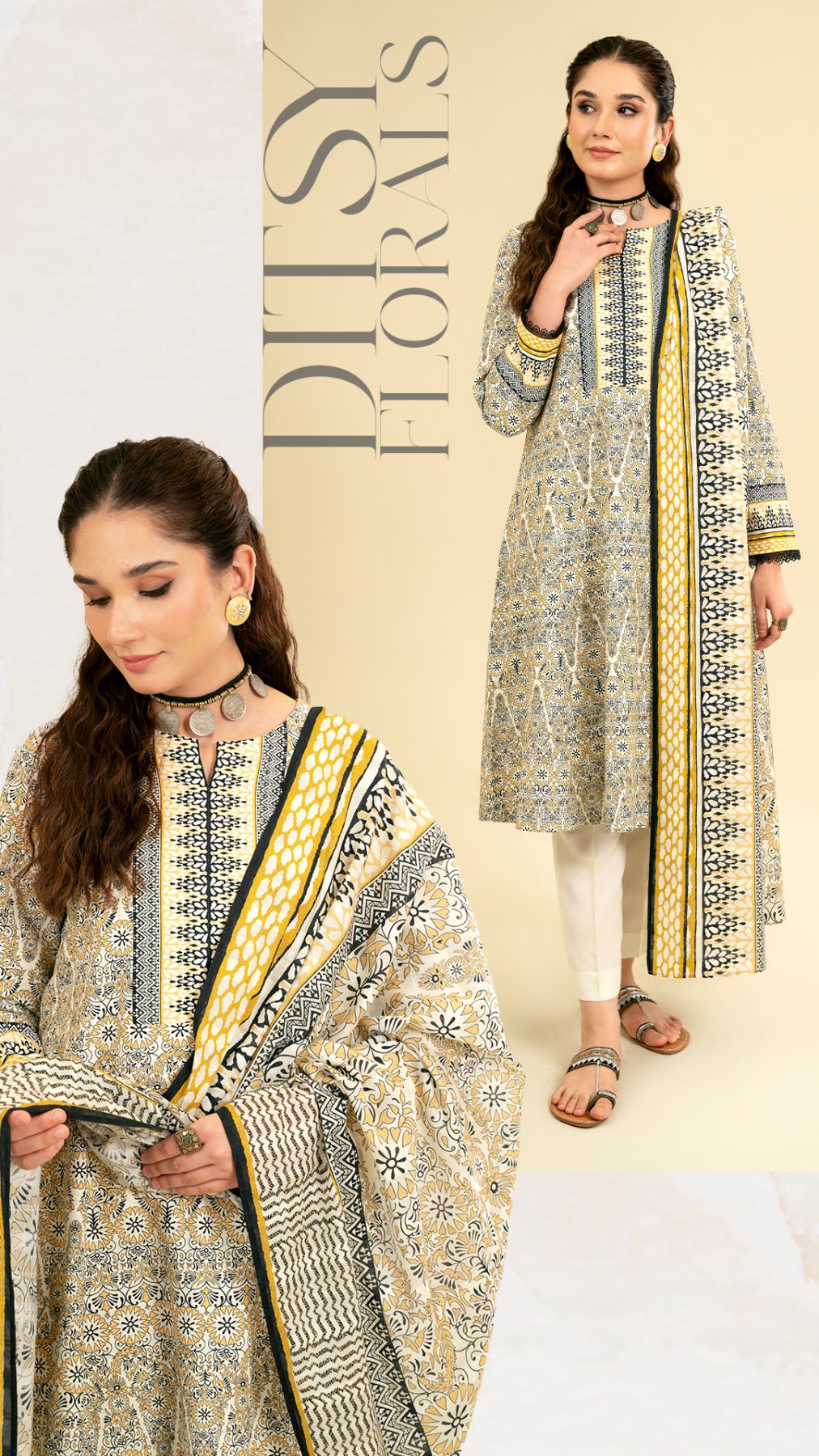 Nishat Printed Lawn                        5 Suits           Category B Market Boy