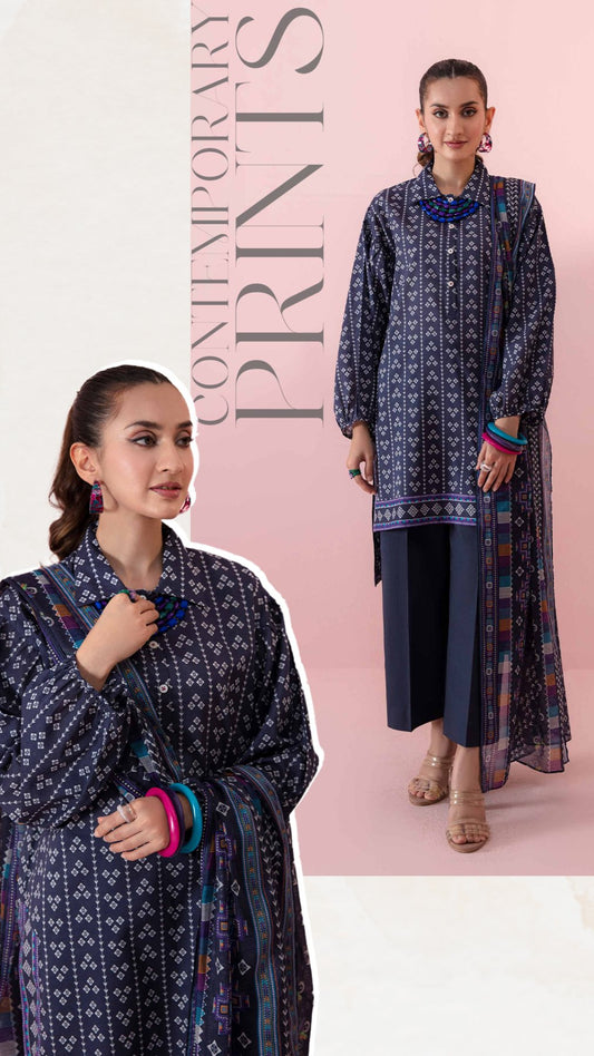 Nishat Printed Lawn                        5 Suits           Category B Market Boy