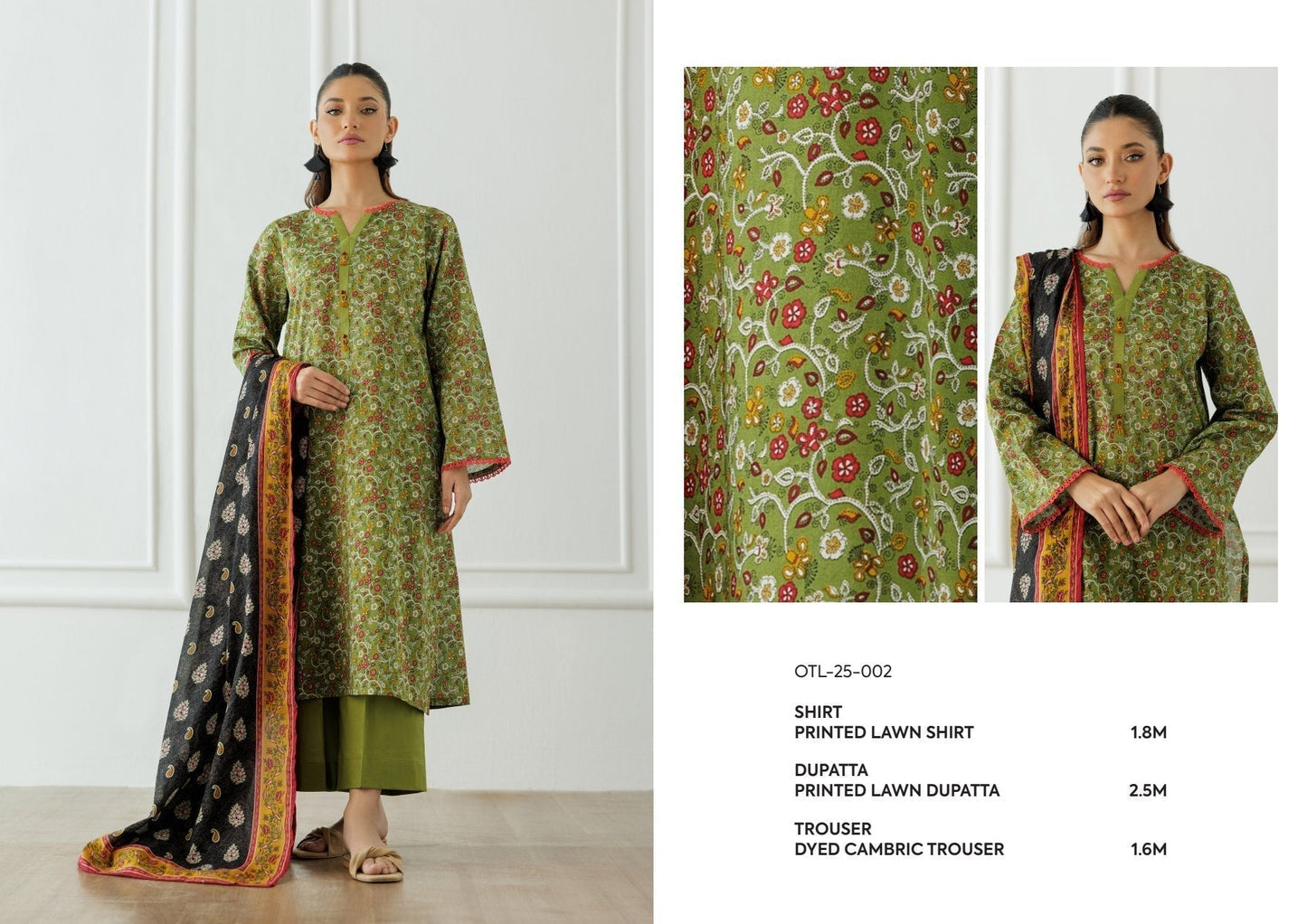 Orient Printed Lawn (Set -Pack Of 4 Suits )Category B Market Boy