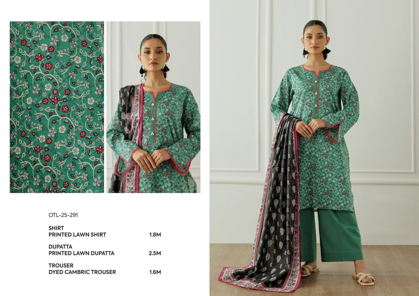 Orient Printed Lawn (Set -Pack Of 4 Suits )Category B Market Boy