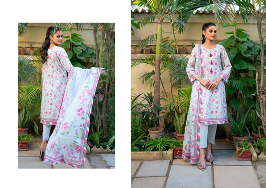 SALINA VOL-9 DIGITAL PRINTED LAWN (Set -Pack Of 5 Suits )Category B Market Boy