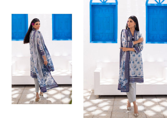 SALINA VOL-8 DIGITAL PRINTED LAWN (Set -Pack Of 10 Suits ) Market Boy