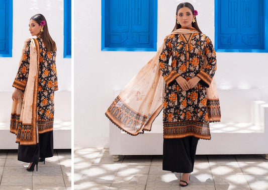 SALINA VOL-8 DIGITAL PRINTED LAWN (Set -Pack Of 10 Suits ) Market Boy