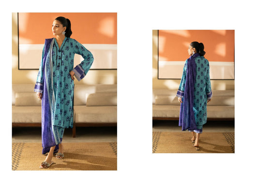 SALINA SEPARATES VOL-6 DIGITAL PRINTED LAWN (Set -Pack Of 5 Suits ) Category A Market Boy